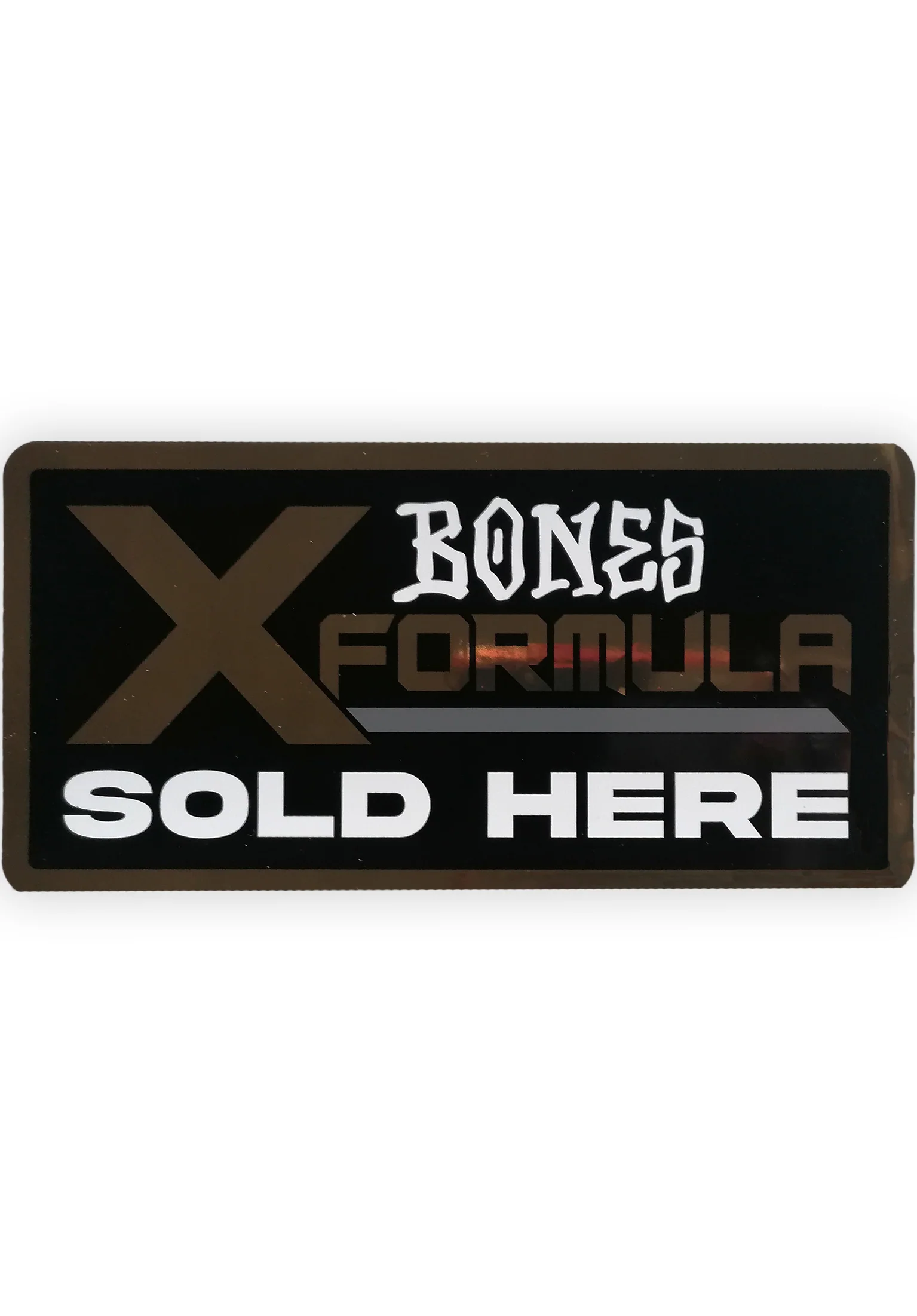 X-Formula Dealer Sticker
