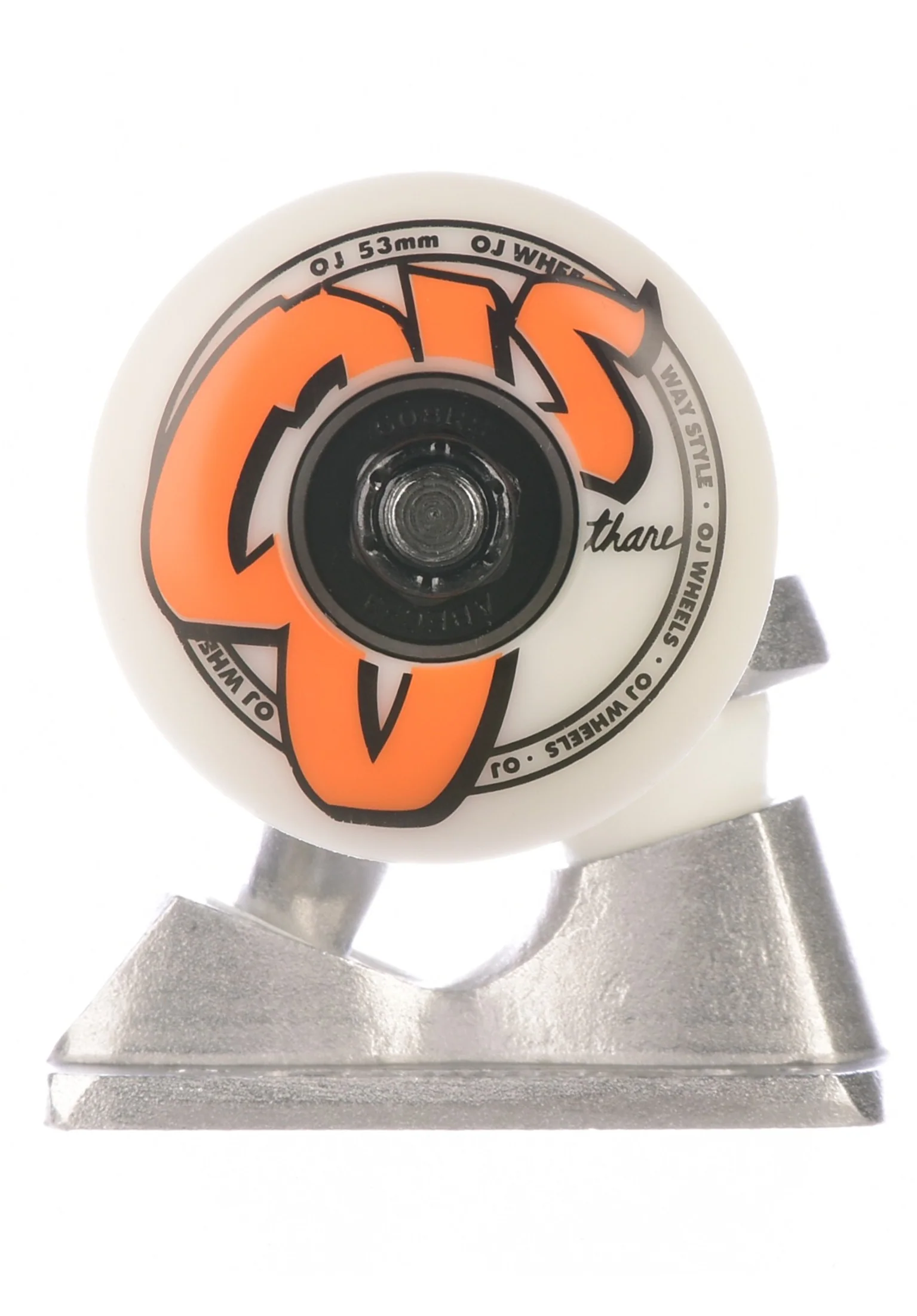 120mm 53mm 83A OJ Logo 1t/2w/4b Assembly Silver Tr - Image 3