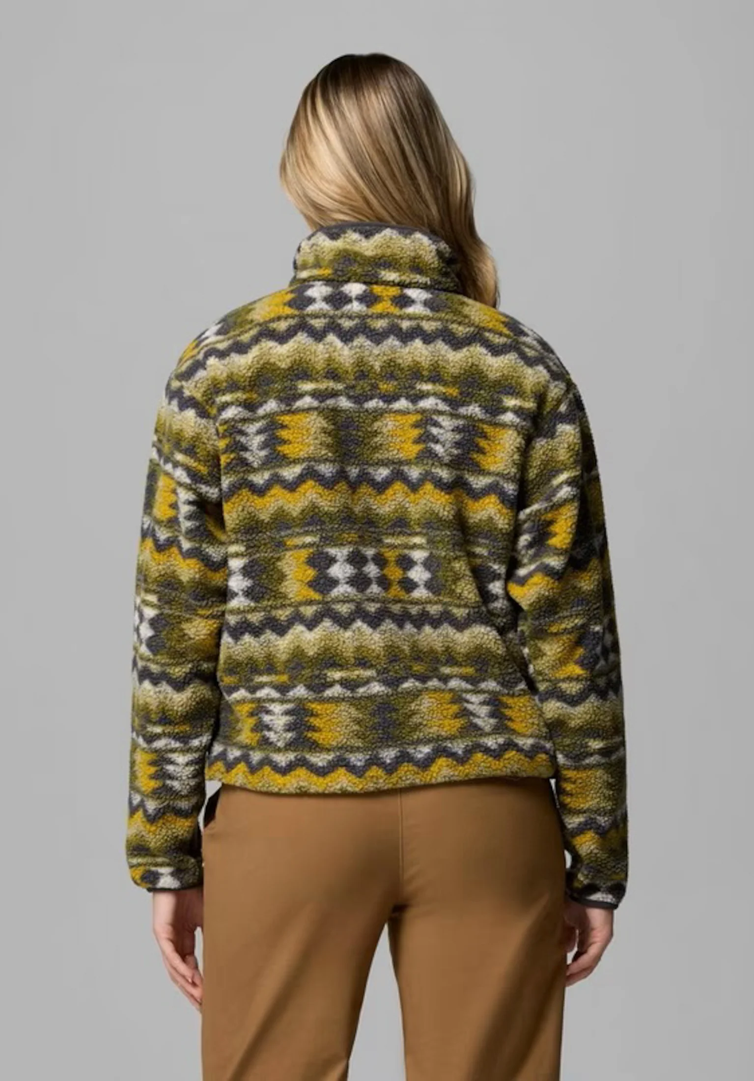 Helvetia II Printed Half Snap Fleece - Image 2