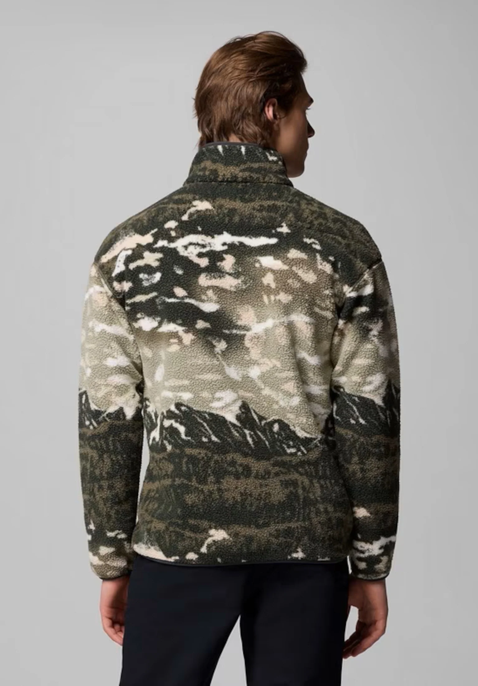 Helvetia II Printed Half Snap Fleece - Image 2