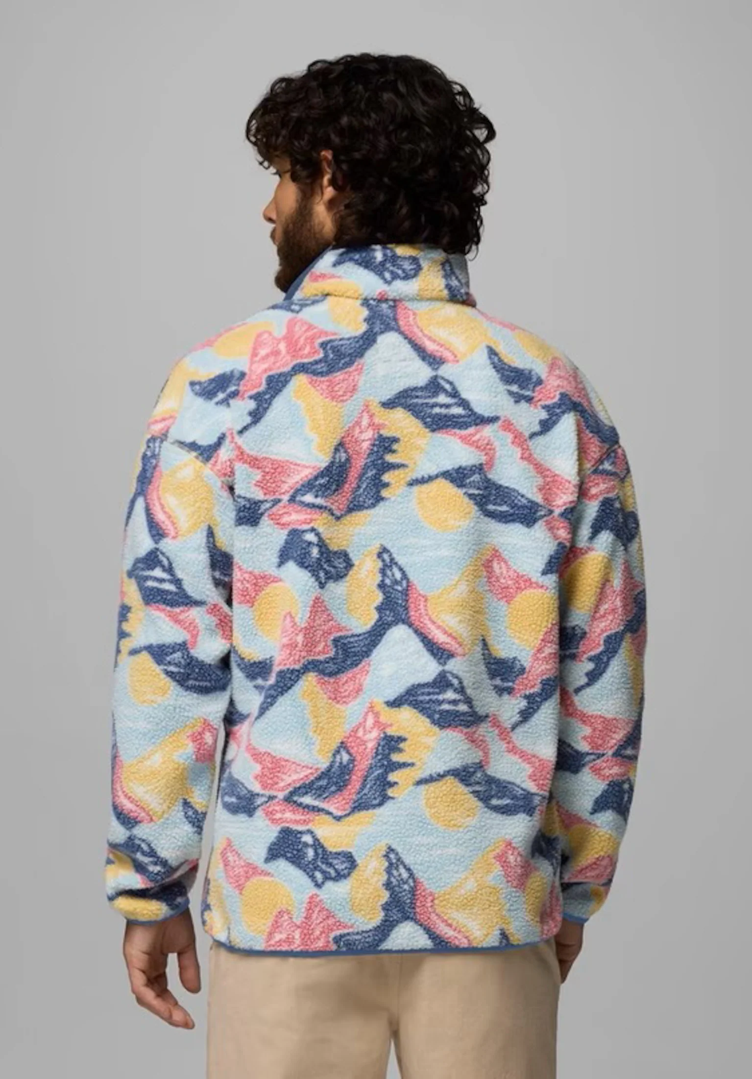 Helvetia II Printed Half Snap Fleece - Image 2
