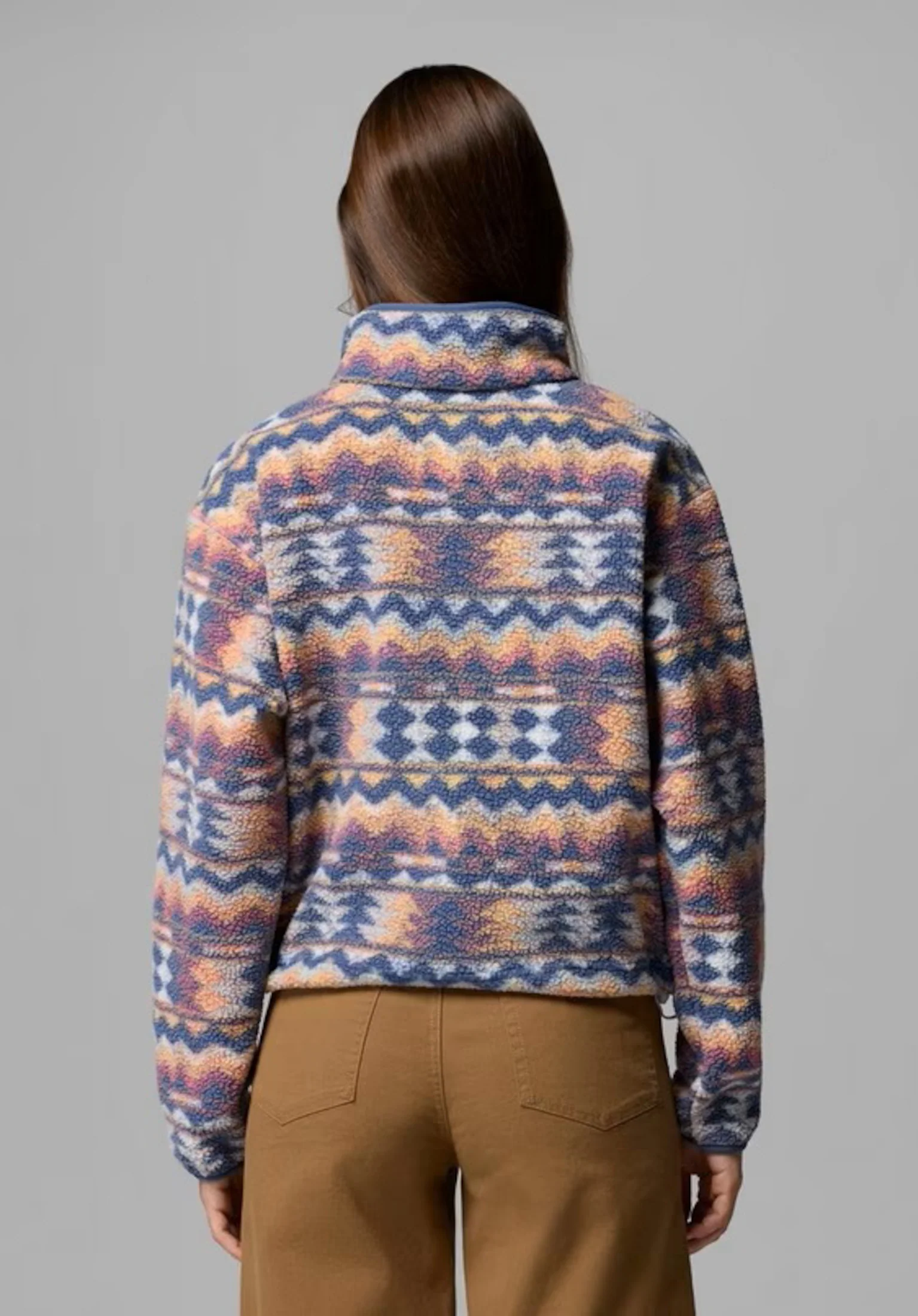 Helvetia II Printed Half Snap Fleece - Image 2