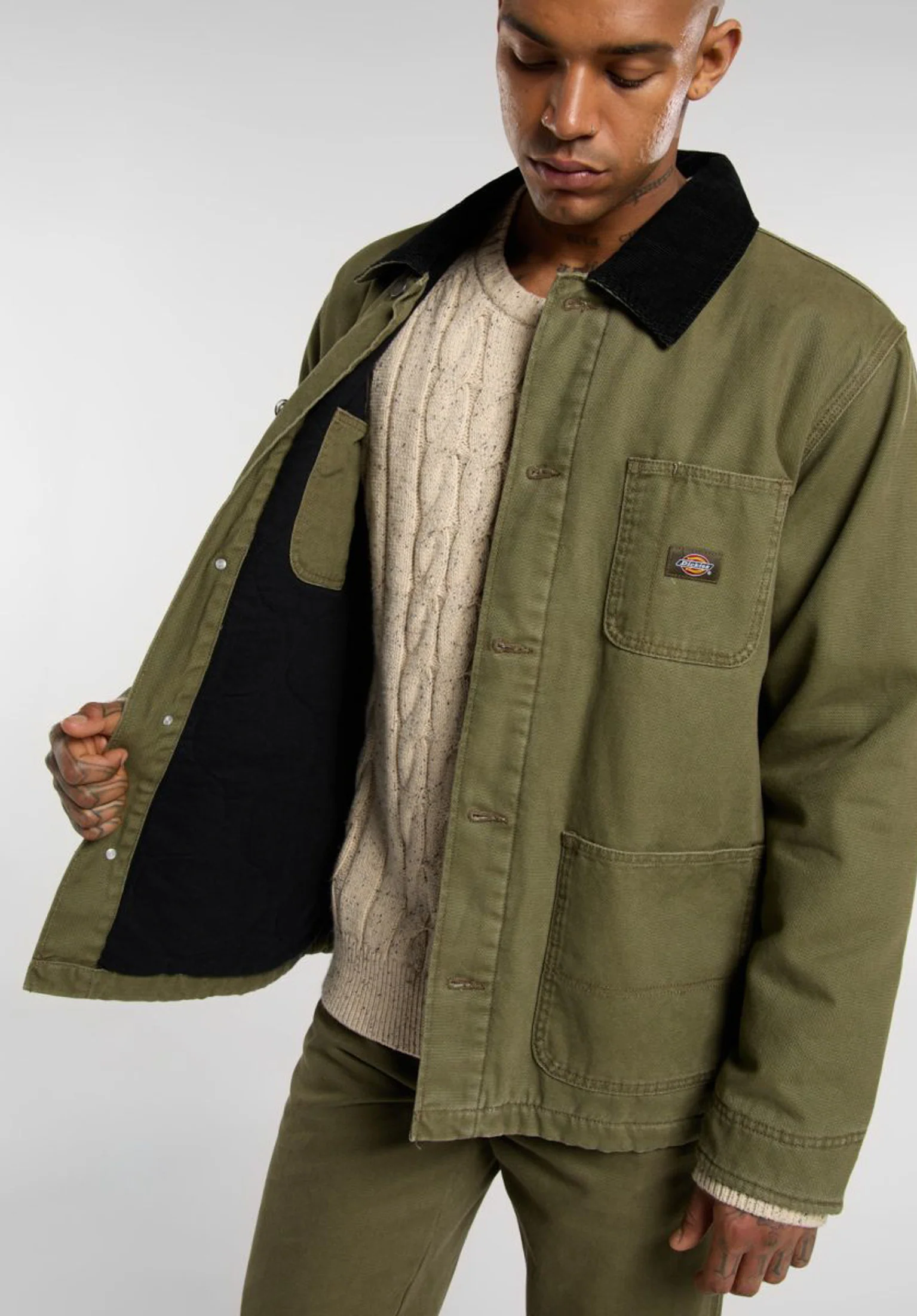 Chore Jacket Lined Canvas - Image 3