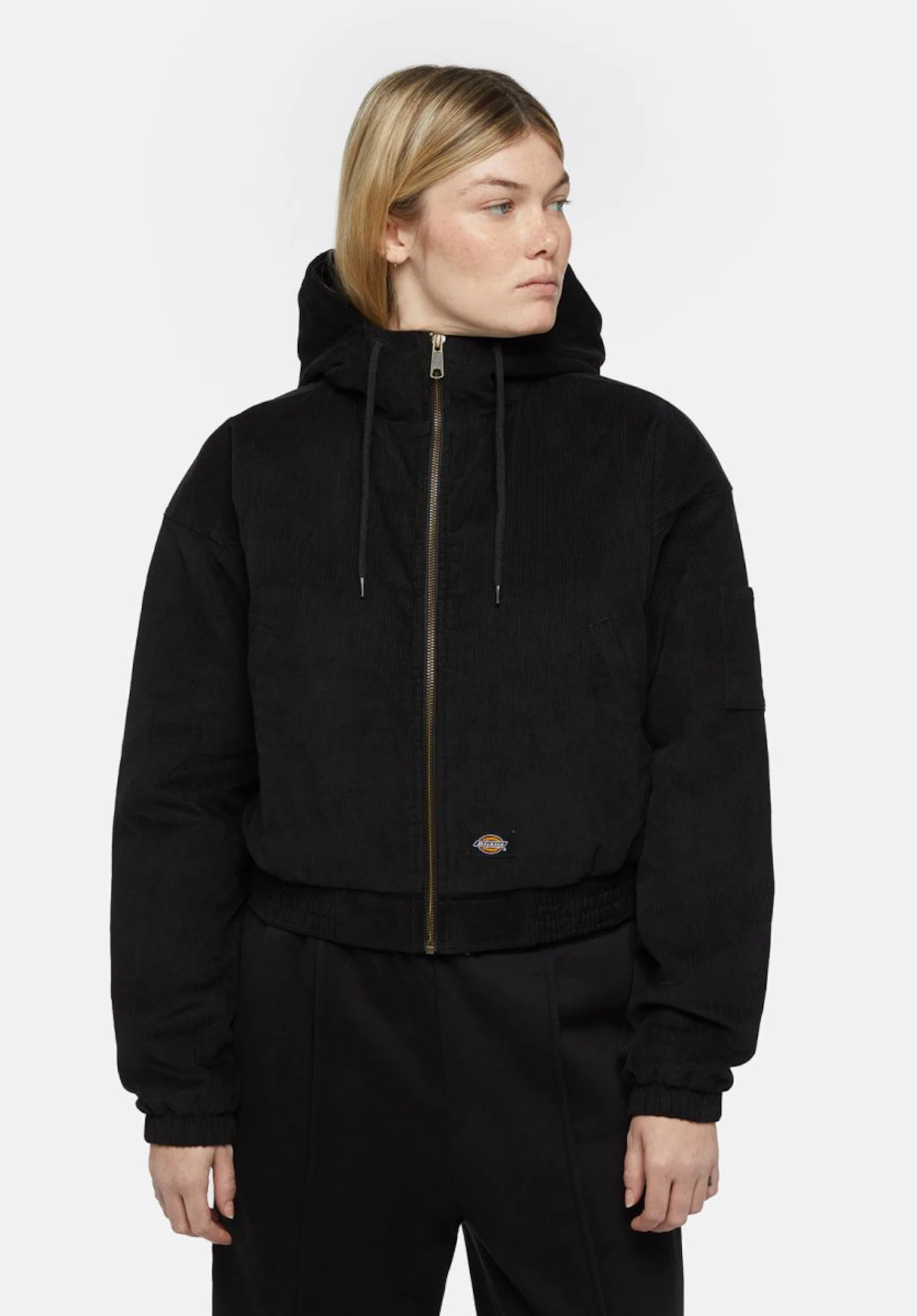 Corduroy Hooded Jacket