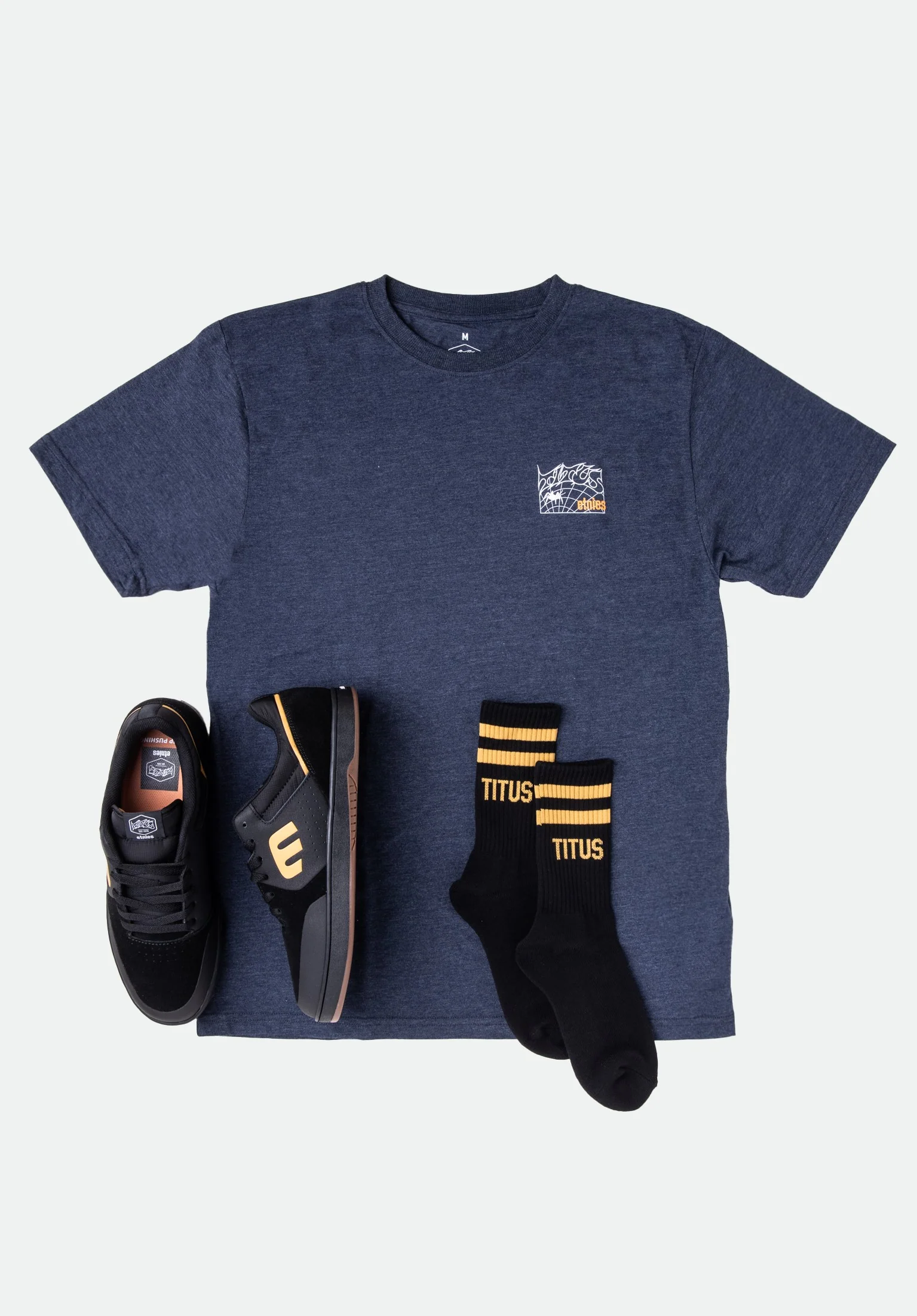 Etnies x Titus Bundle darknavymottled