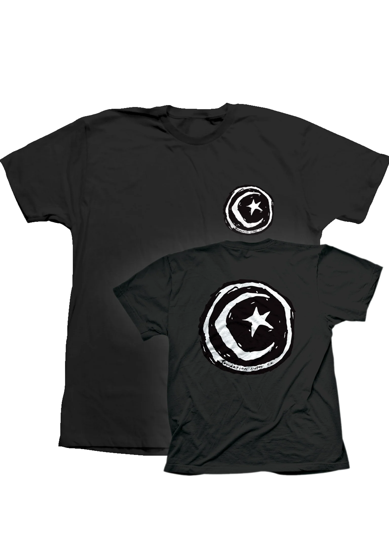 Star & Moon Front & Back Print