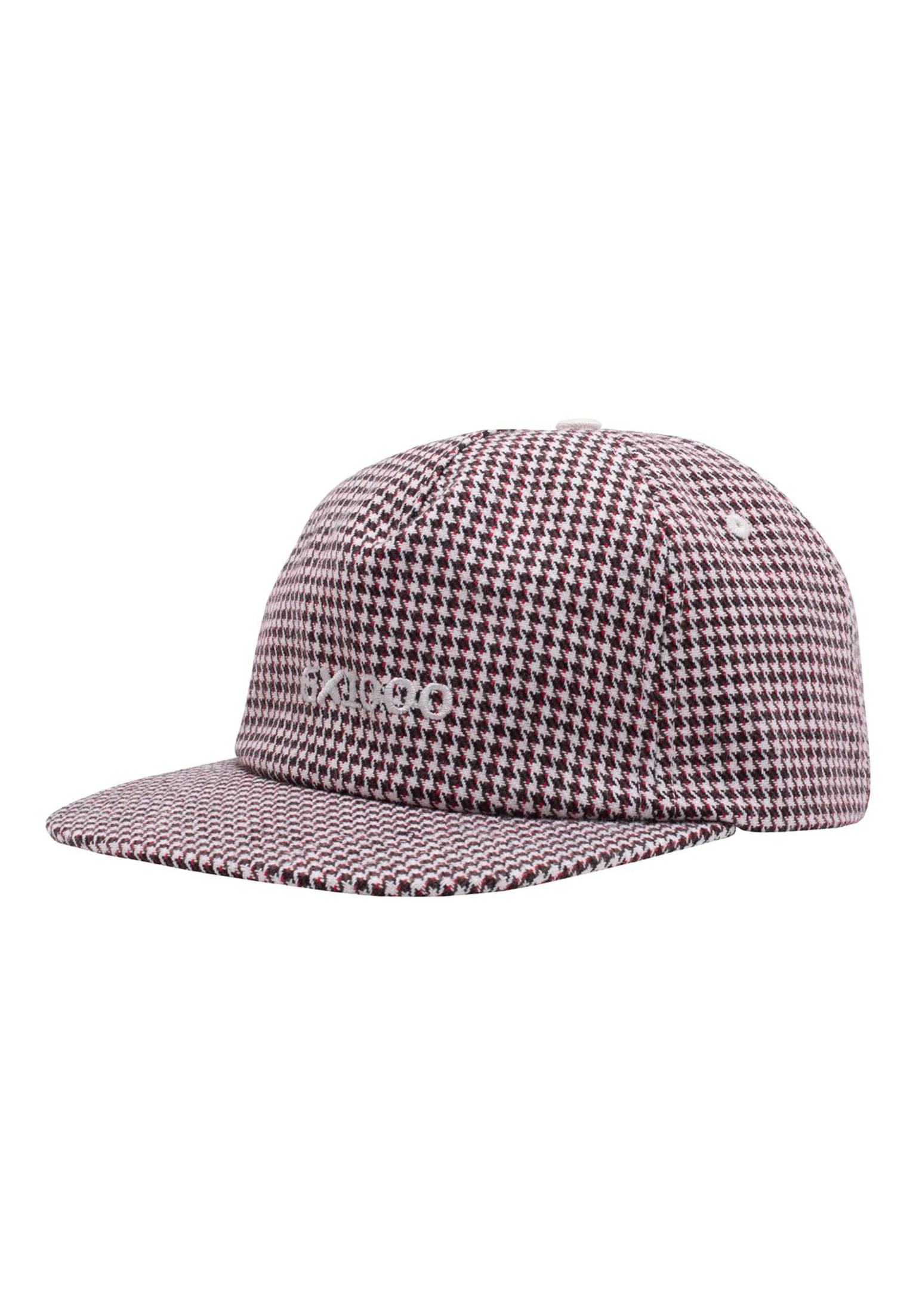 Mini OG Logo Houndstooth 5-Panel Polo Snapback