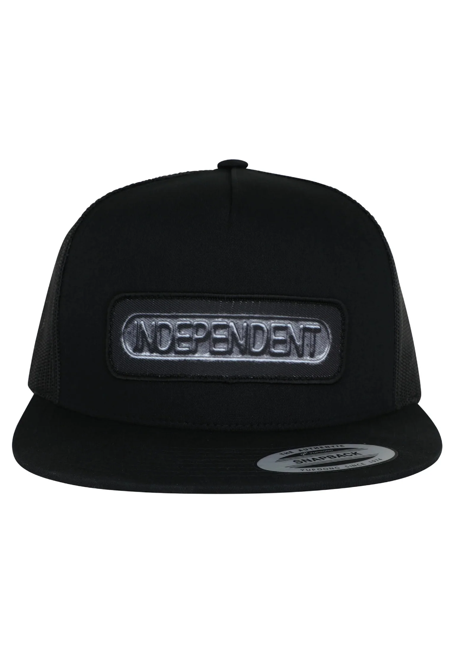 Sand Cast 5-Panel Mesh Structured High Snapback - Image 3