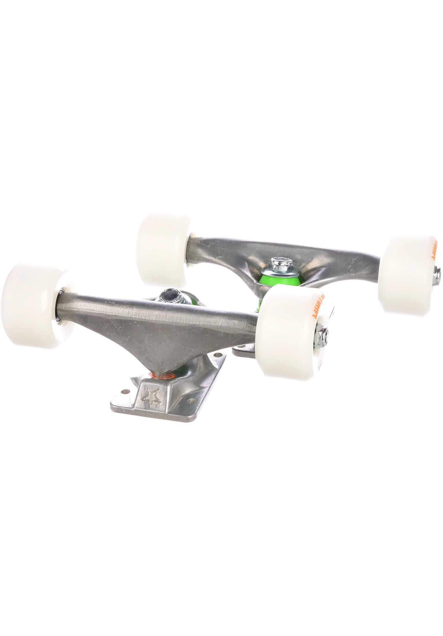 7.63" white A-Cut Wheels 90A Set of 2