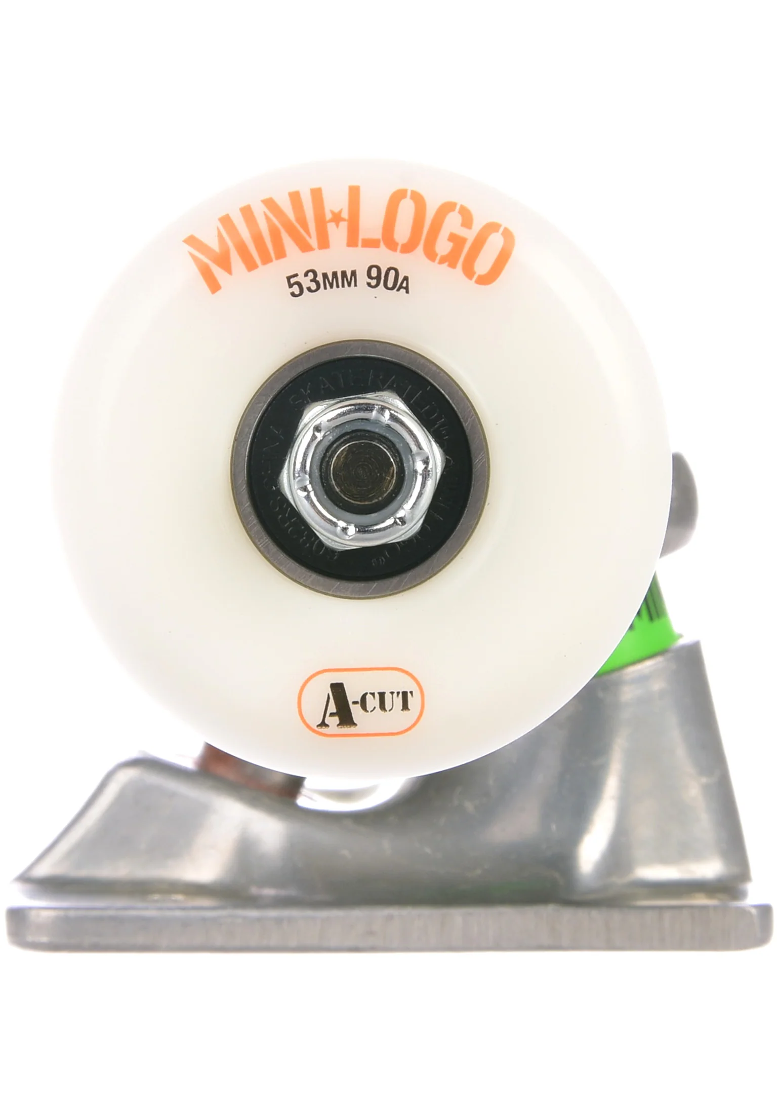 7.63" white A-Cut Wheels 90A Set of 2 - Image 4