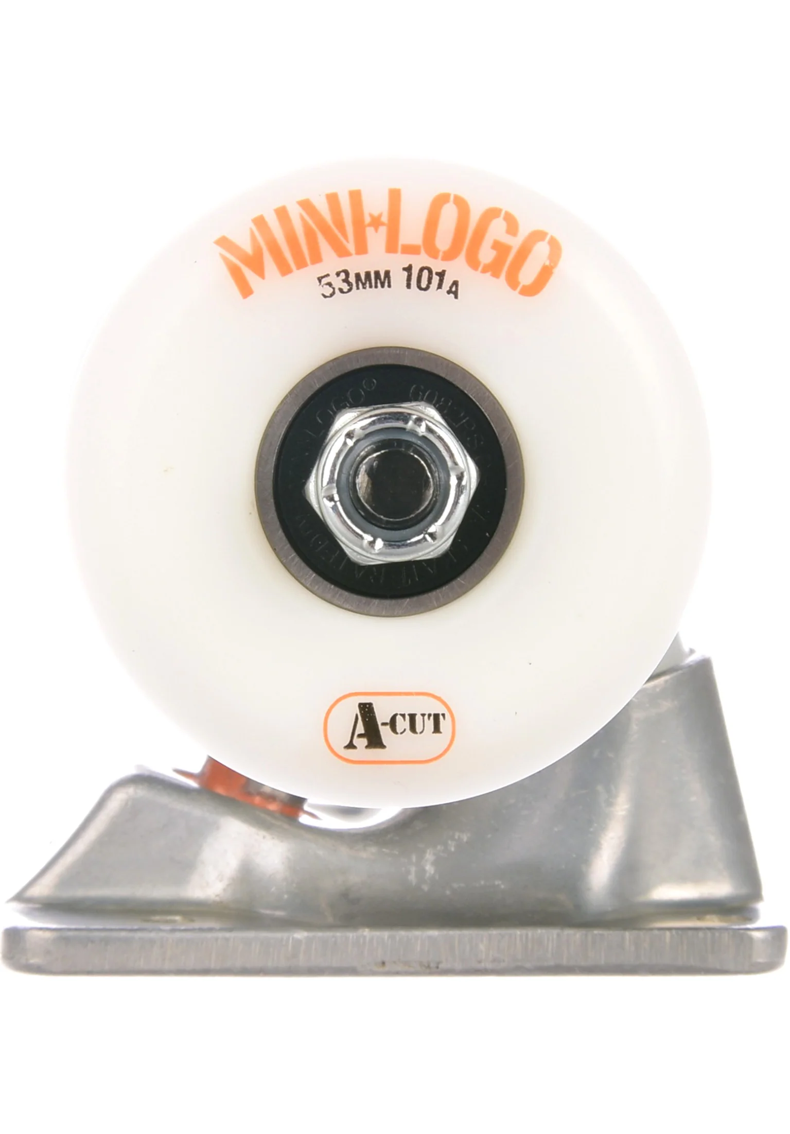 8.0" white A-Cut Wheels 101A Set of 2 - Image 4