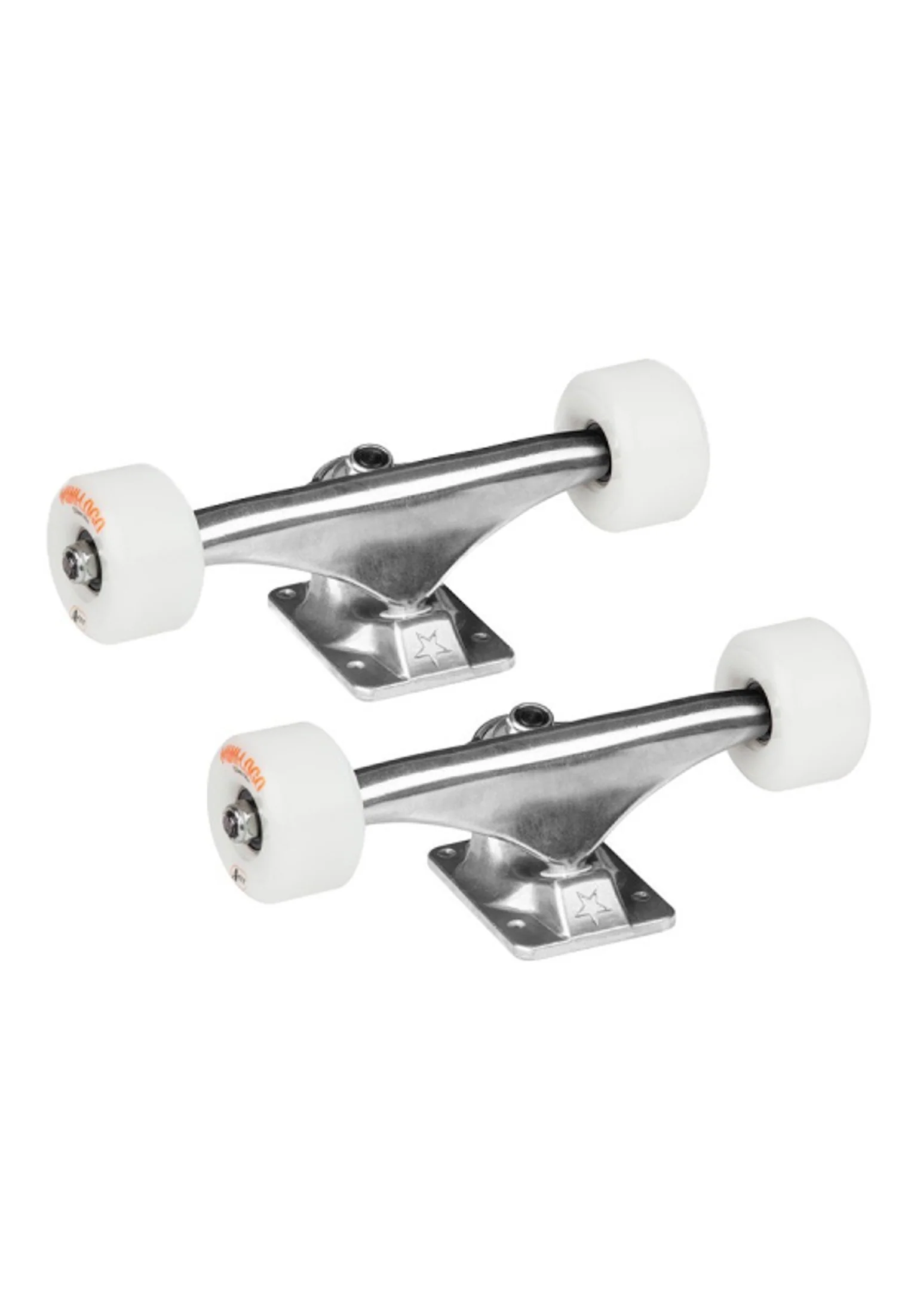 8.0" white AWOL Wheels 80A Set of 2