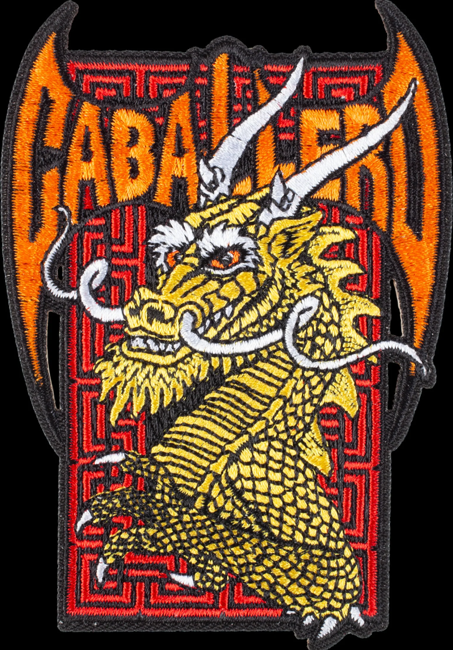 Cab Street Dragon 2,8" x 4" Patch