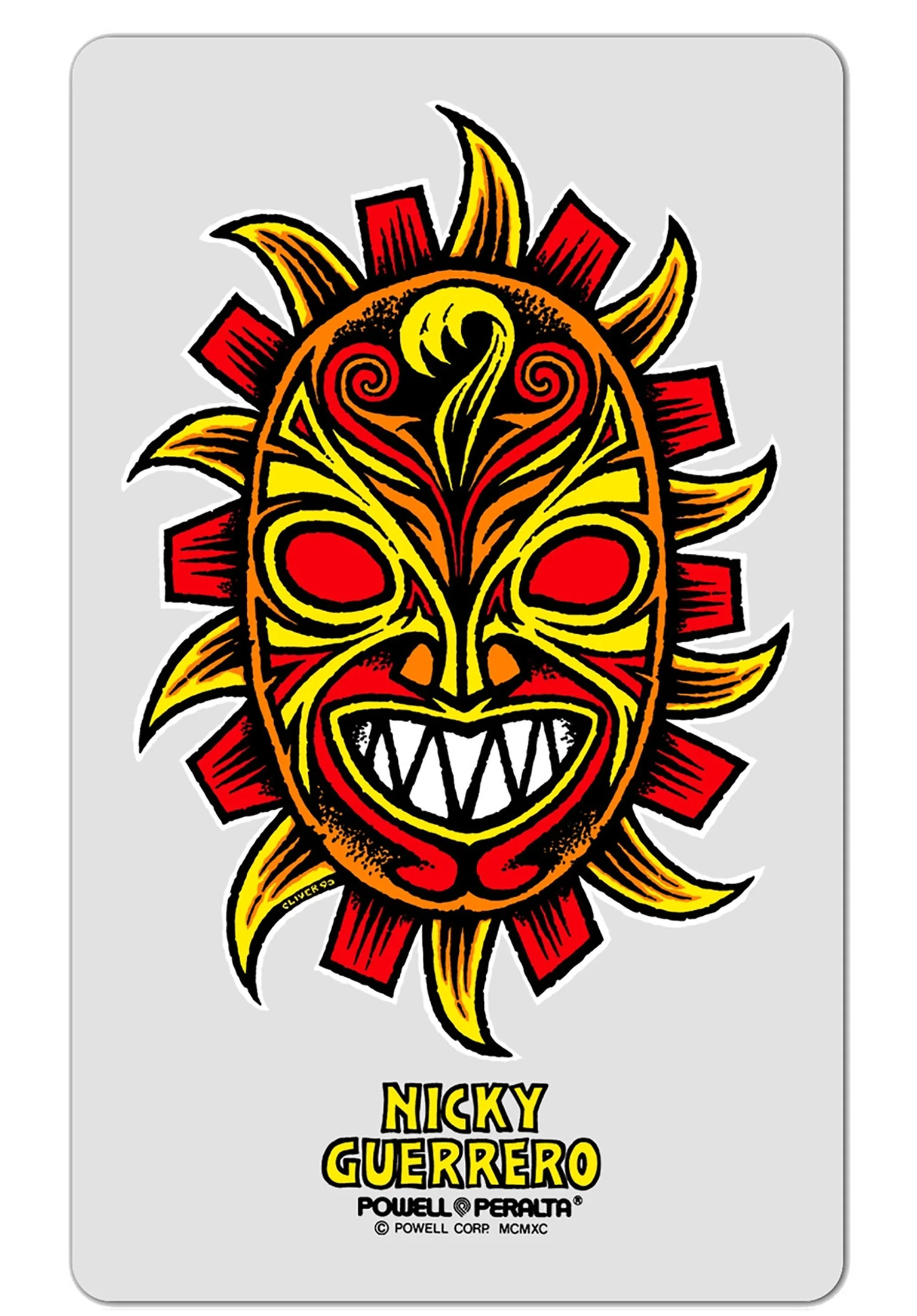 Nicky Guerrero Mask 4.75" Sticker