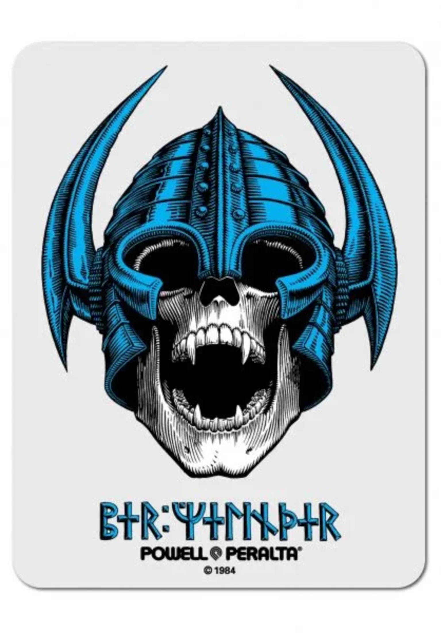 Per Welinder Nordic Skull Sticker 6"