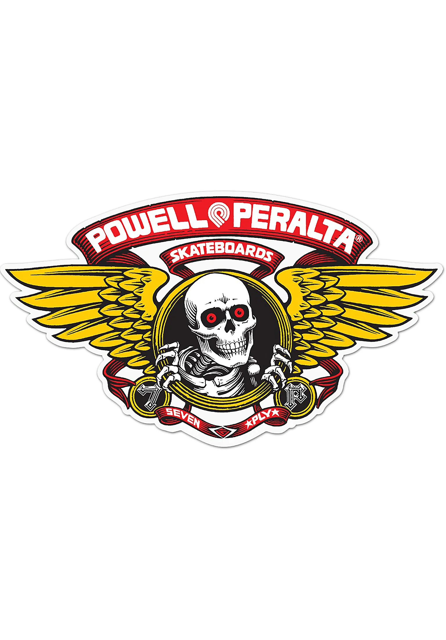 Winged Ripper 5" Die-Cut Sticker