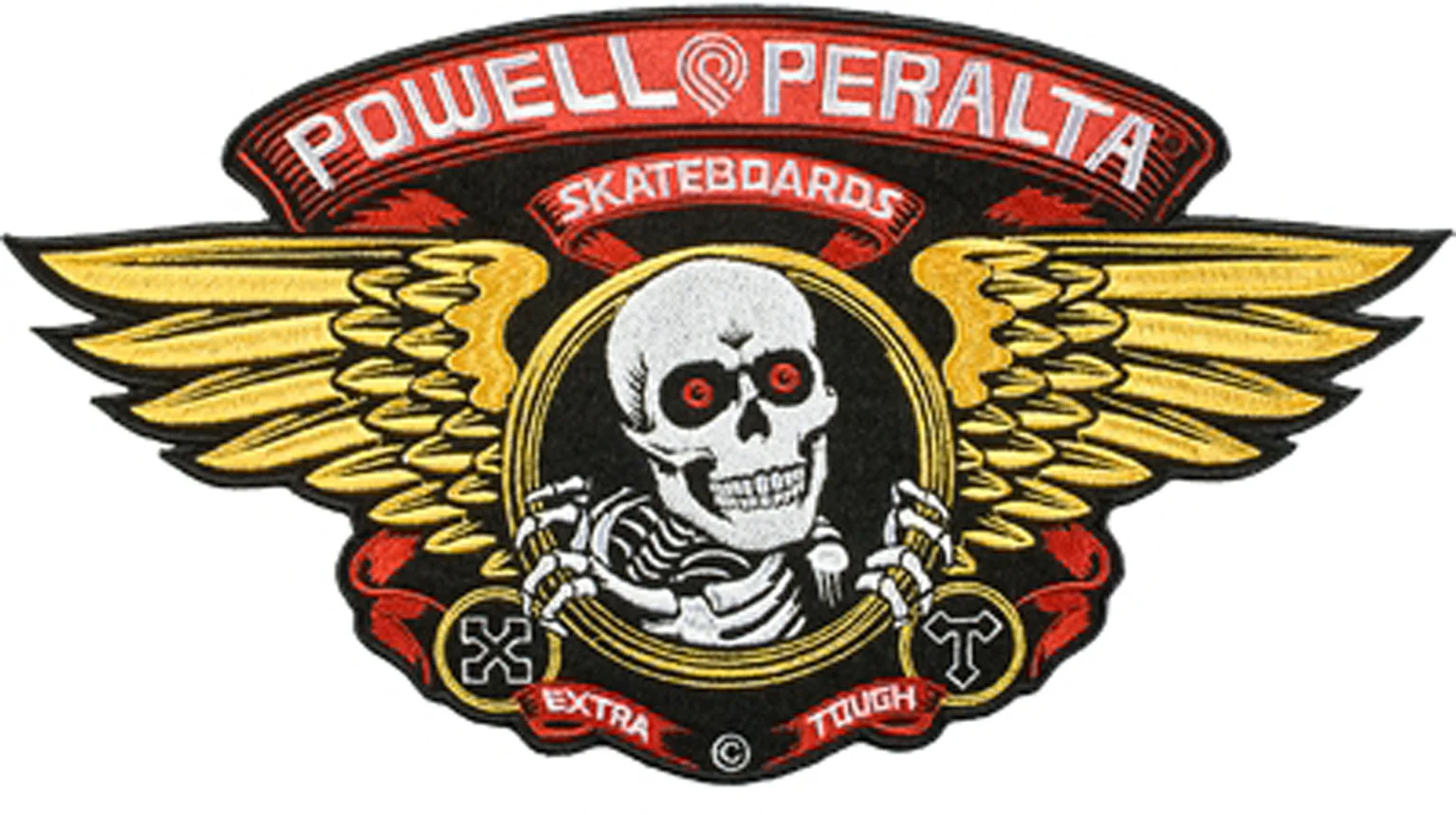 Winged Ripper Large 12" Patch