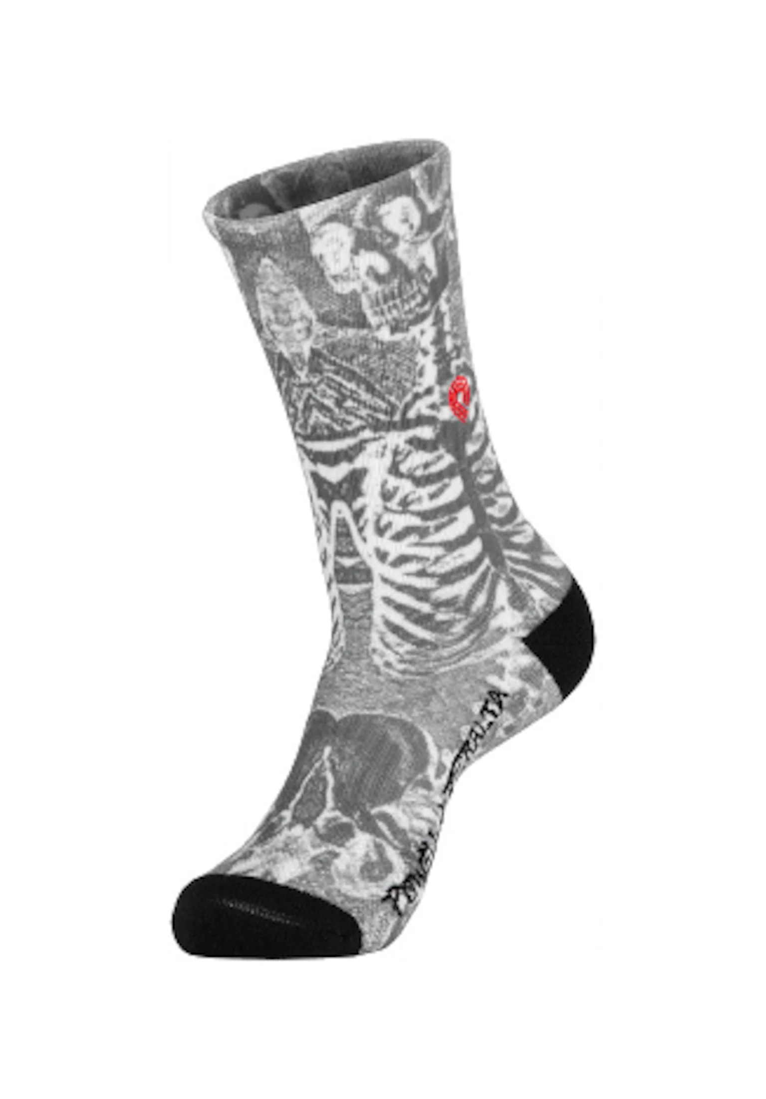 Skeleton Print with embroidered PPP