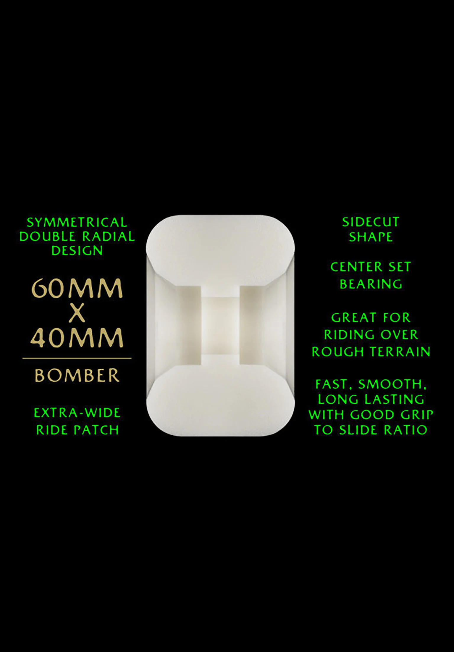 Dragons 88A Bomber Symmetrical Extra Wide Ride - Image 2