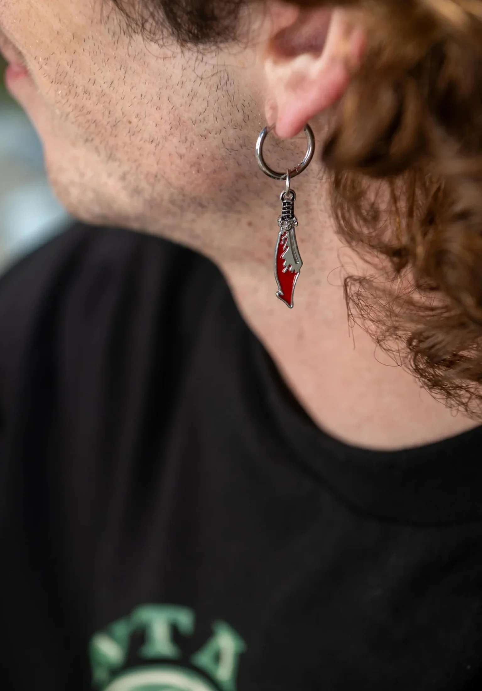 Meek Slasher Sword Earring Set - Image 2