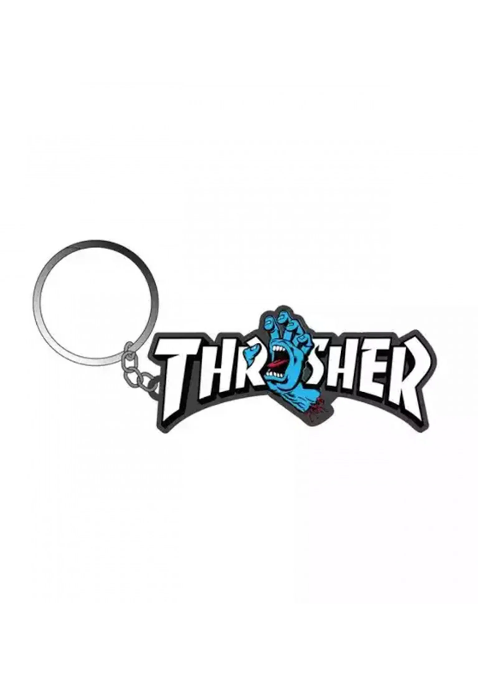 Thrasher Screaming Logo Keychain