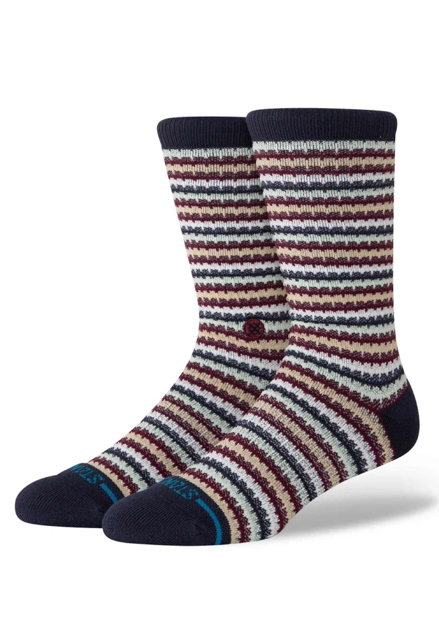Chiclets Waffle Knit Crew