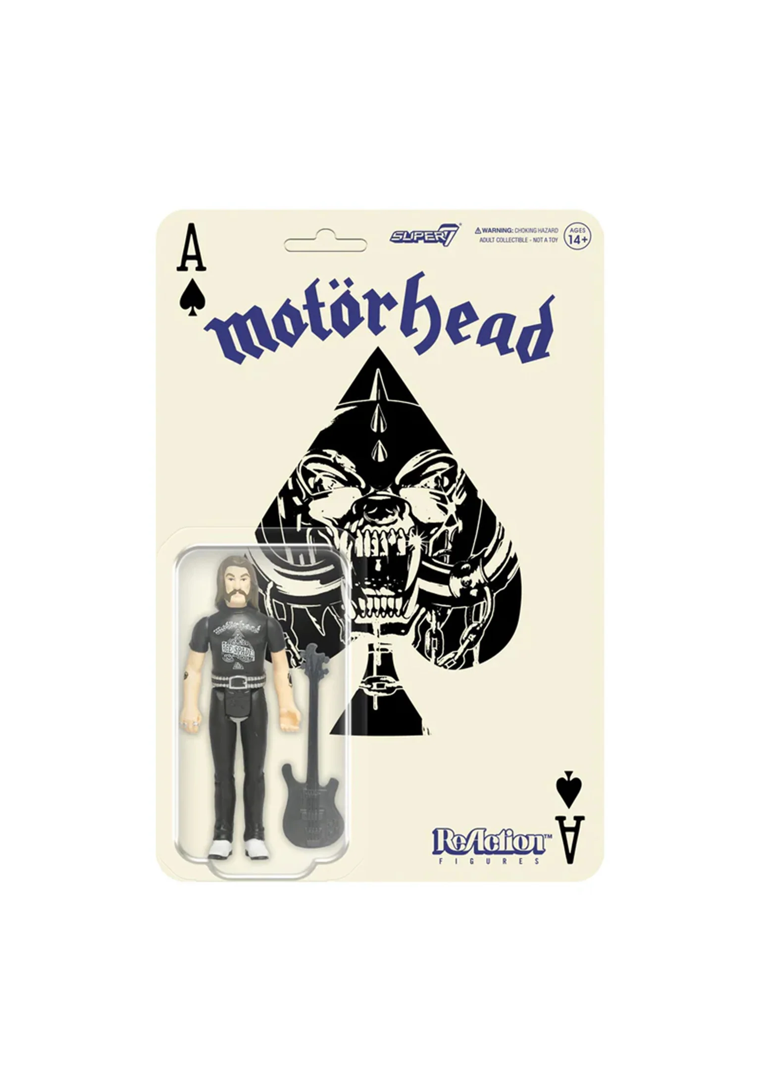 Motorhead ReAction Figures - Lemmy (Ace of Spades)