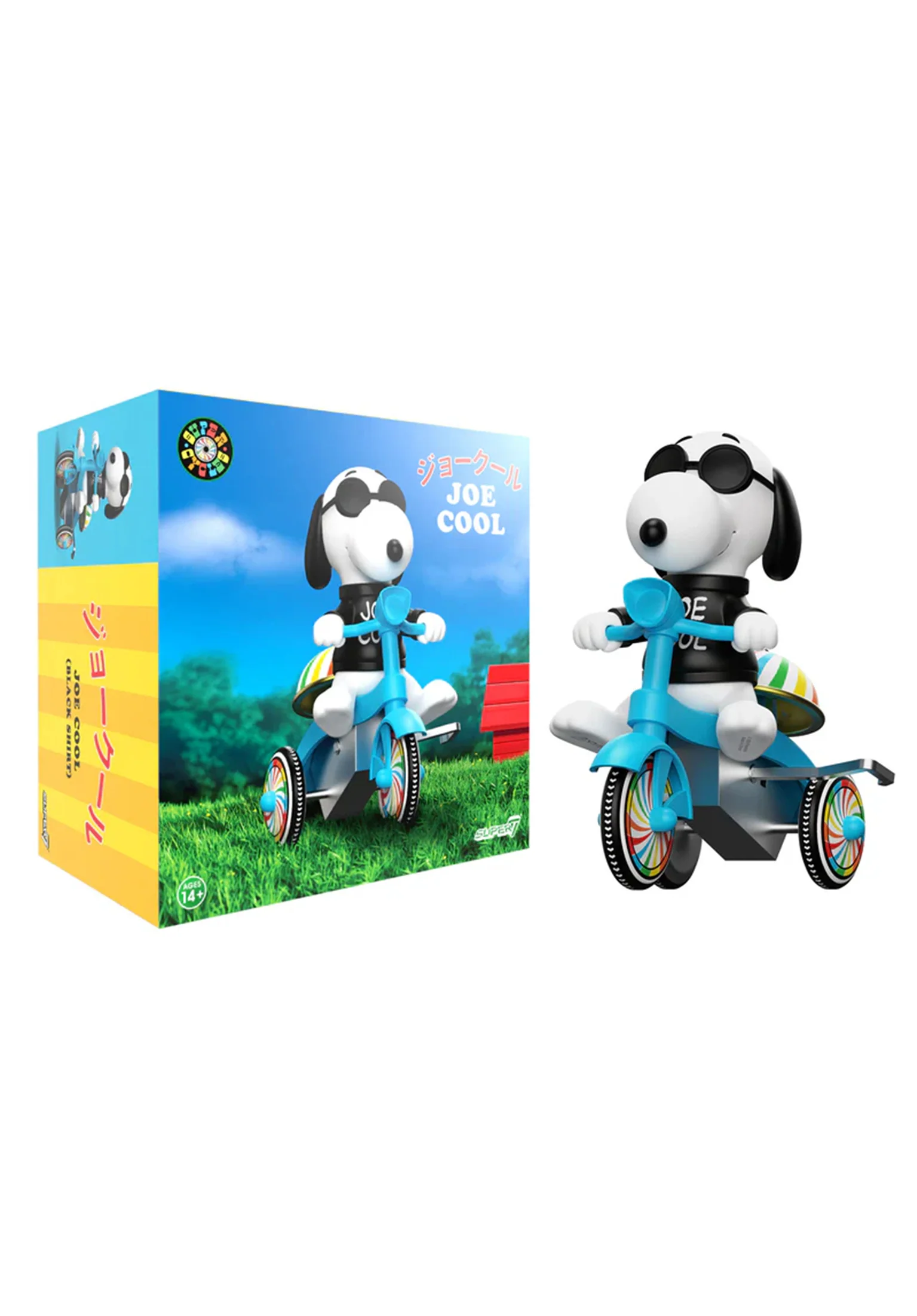 Peanuts Super Cycles - Joe Cool (Black w/ Blue)