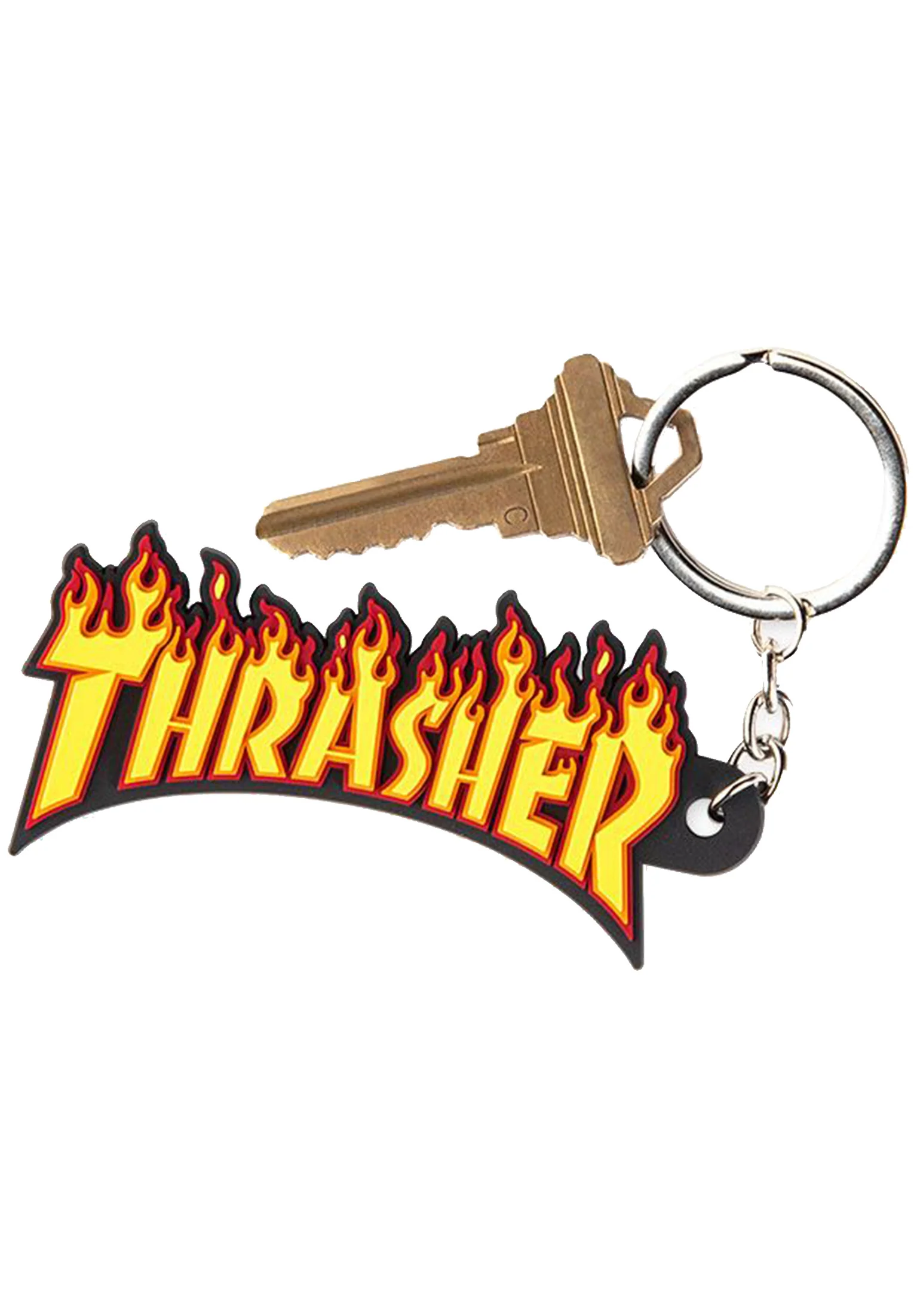 Flame Logo Key Chain