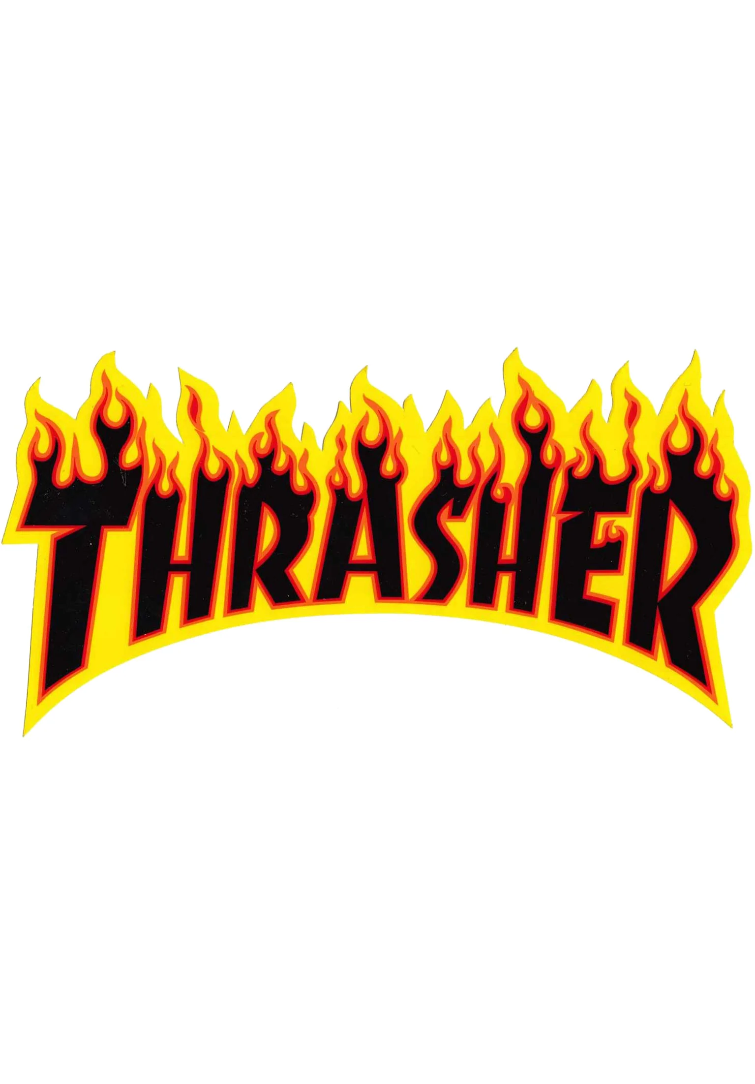 Flame Sticker Large