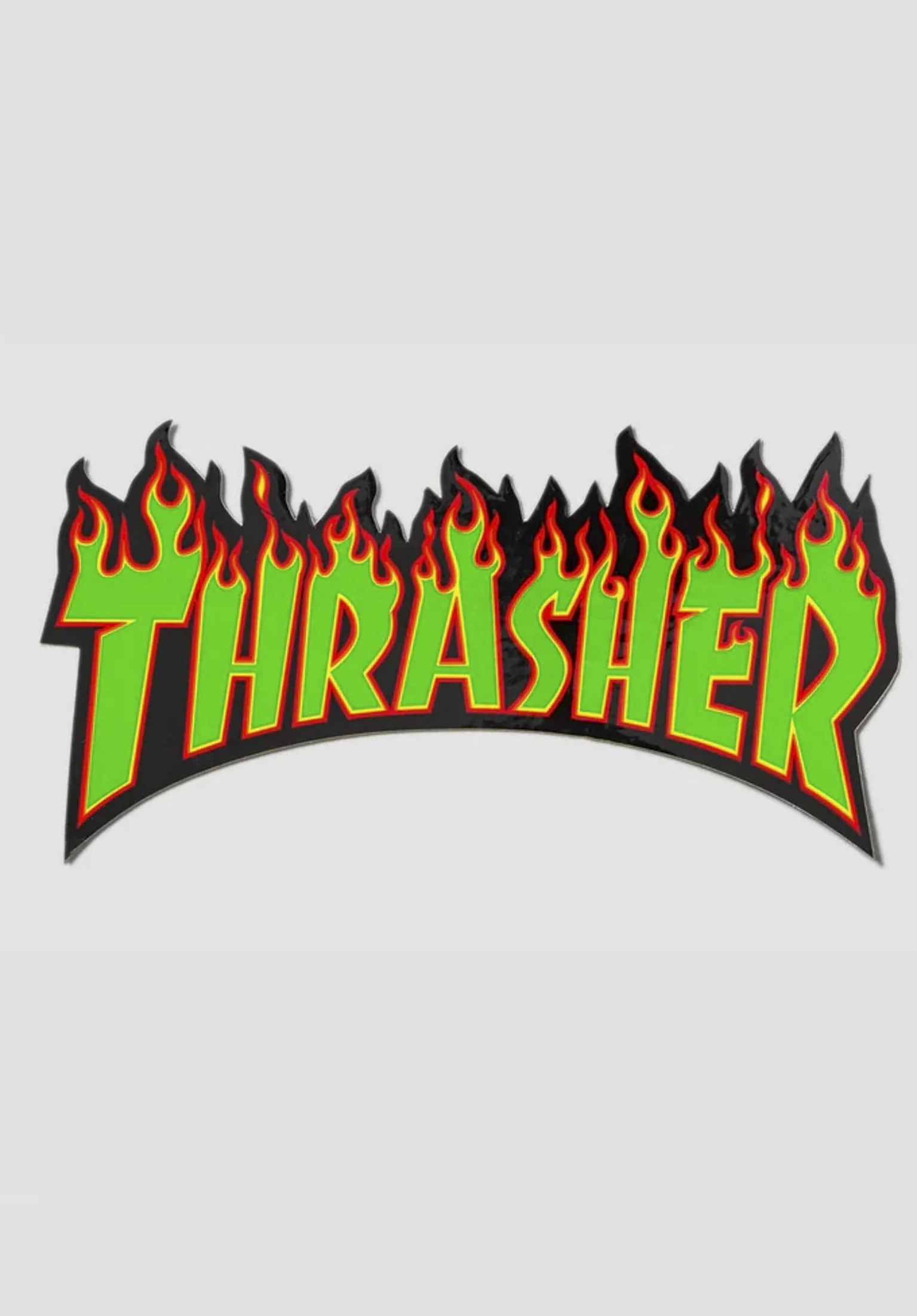 Flame Sticker Large