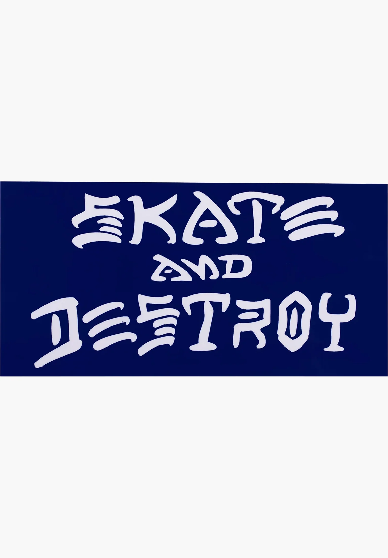 Skate & Destroy Sticker Large