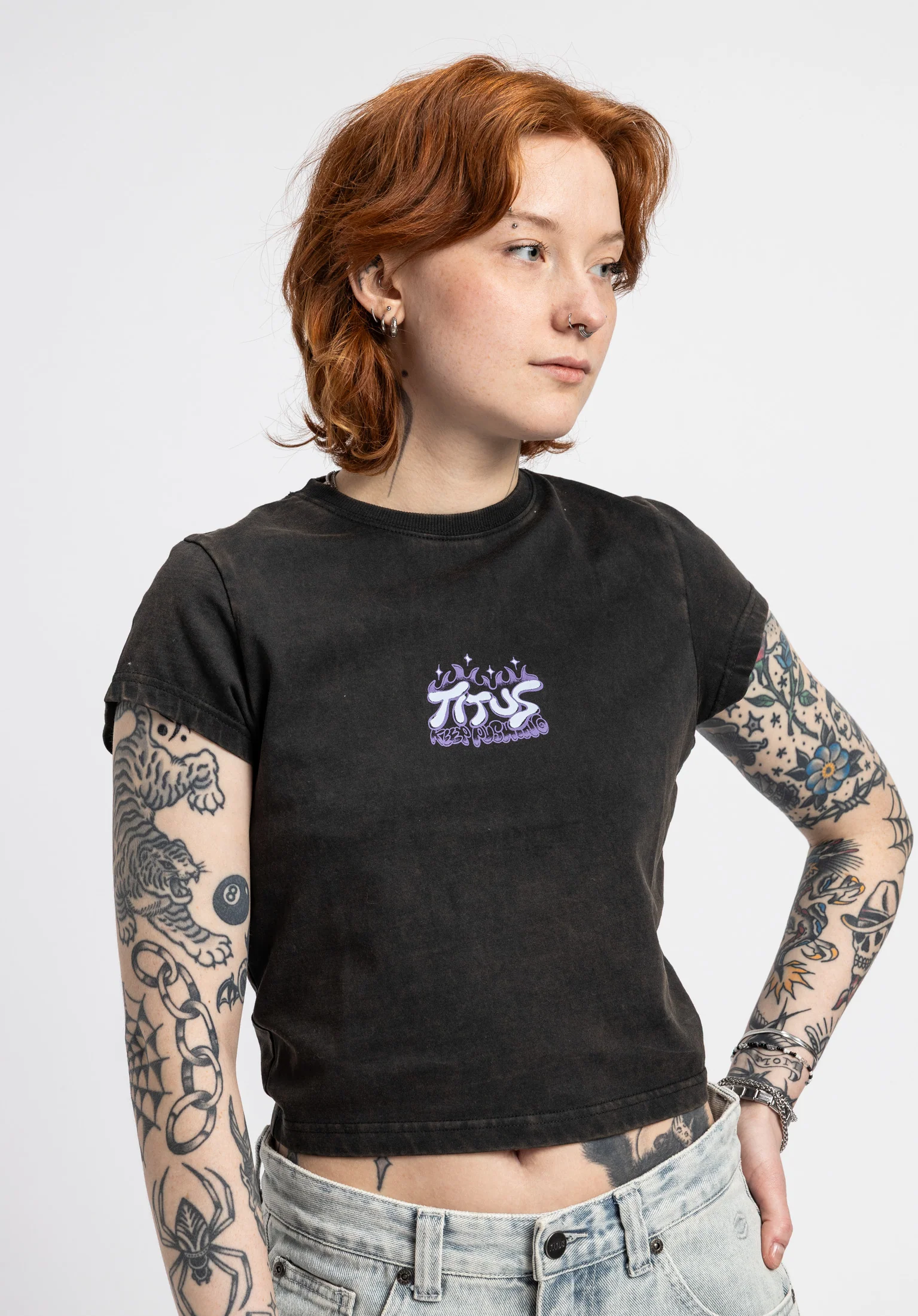 TITUS Flame Babytee