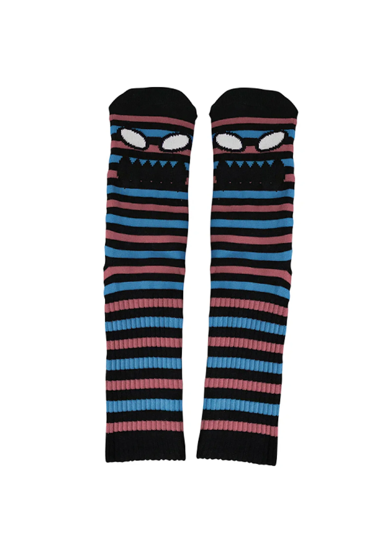 Monster Face Mini Stripes Crew