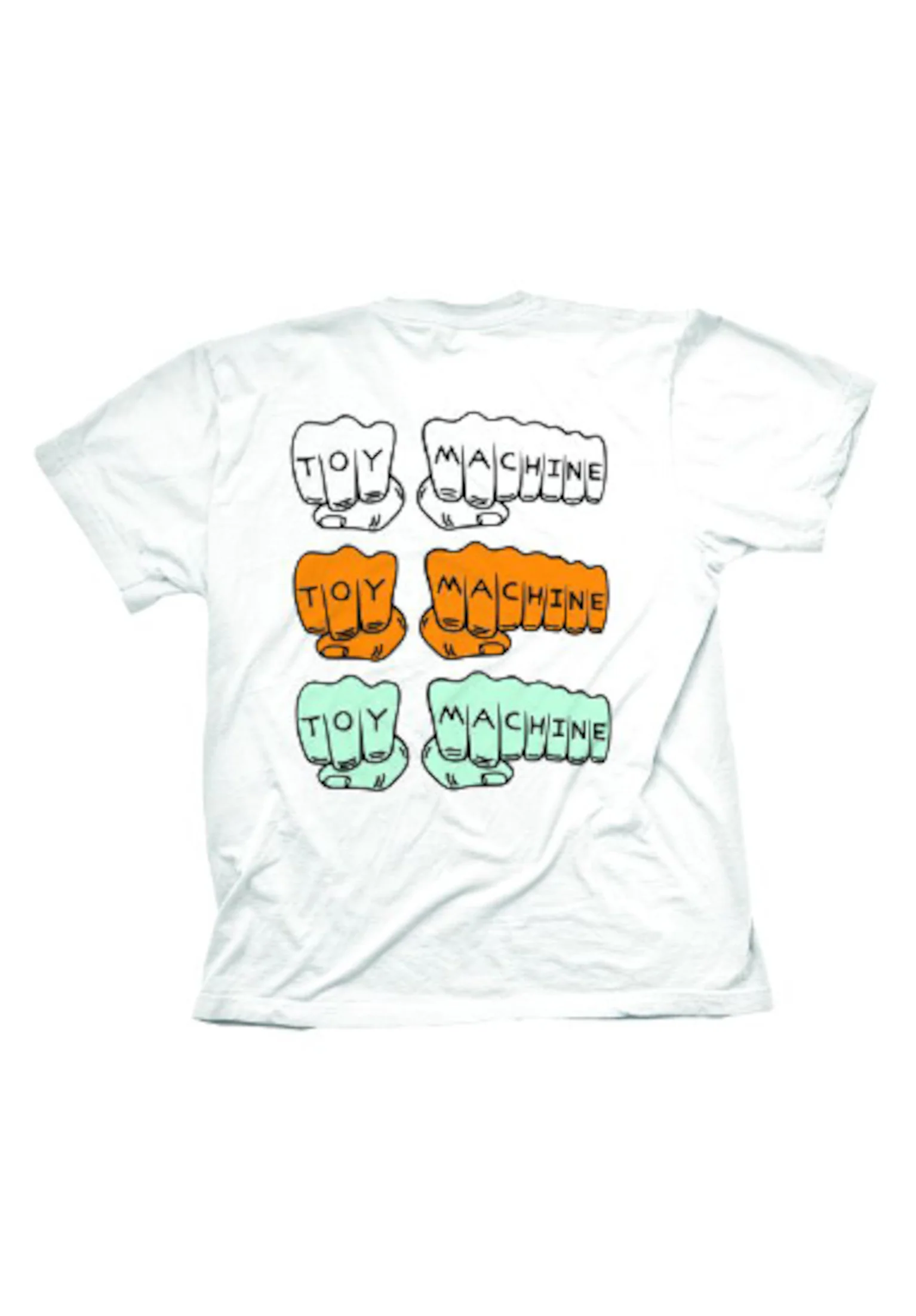 Triple Fist Embroidered