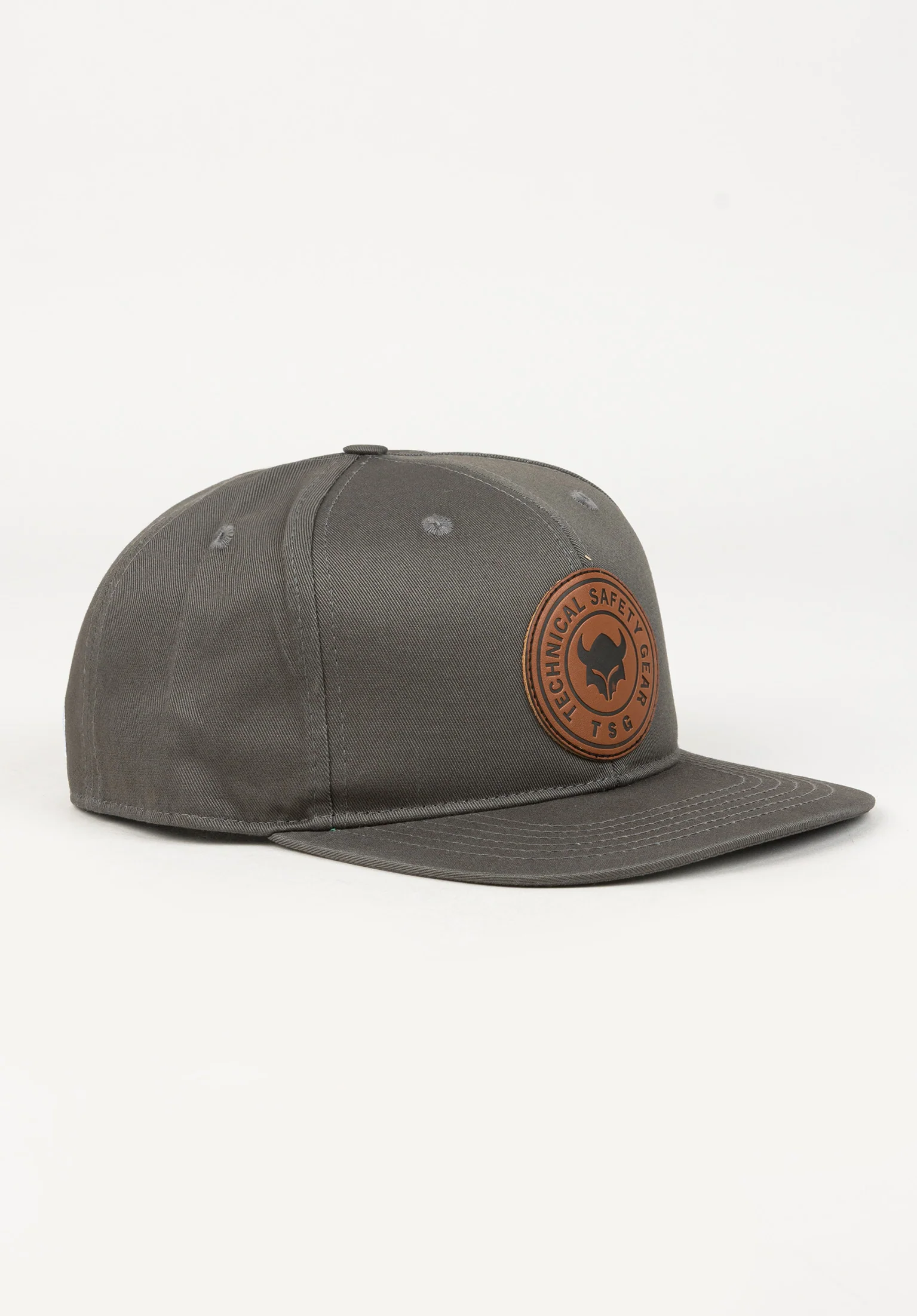 Leather Label Snapback