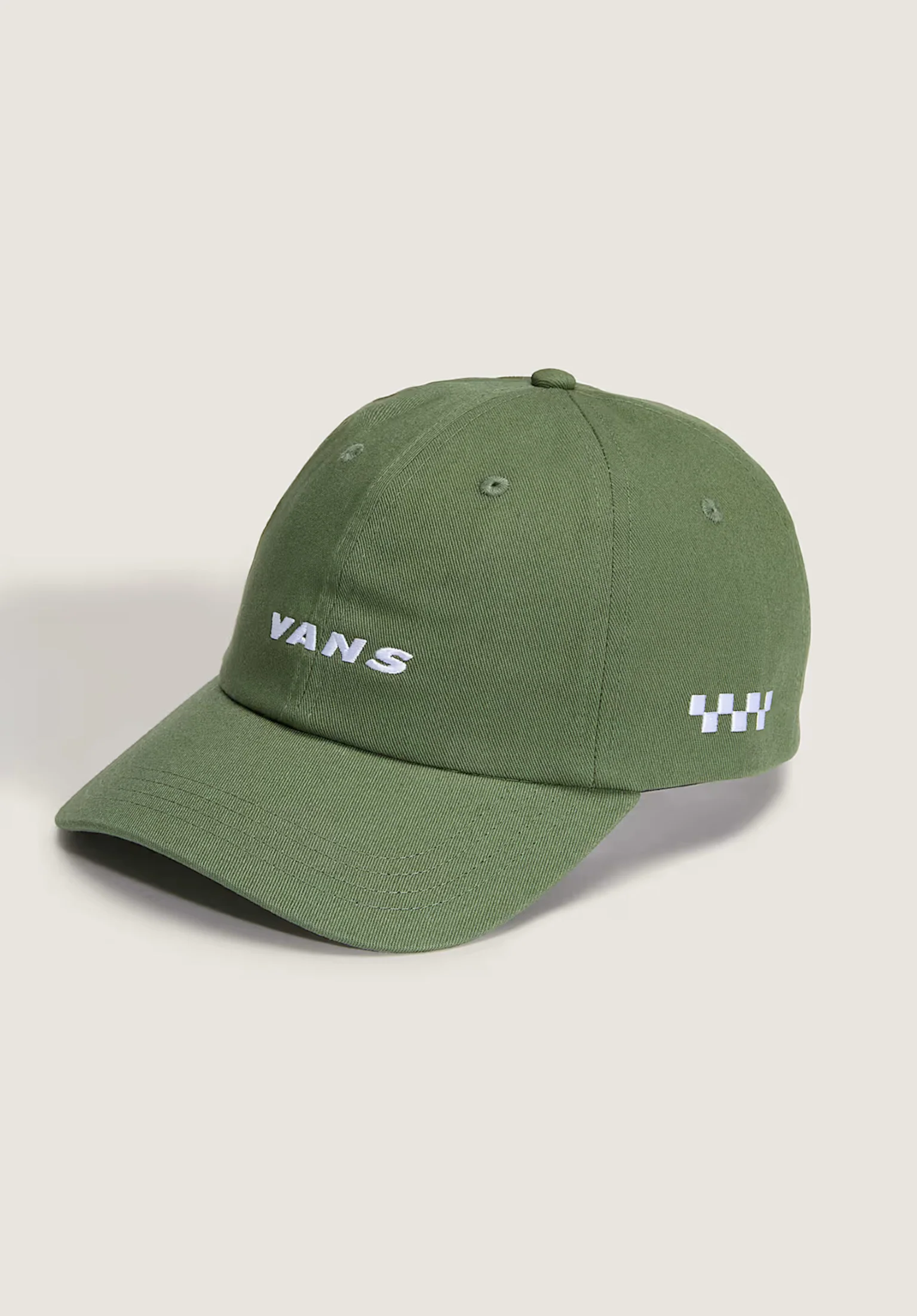 Check Side Curved Bill Jockey