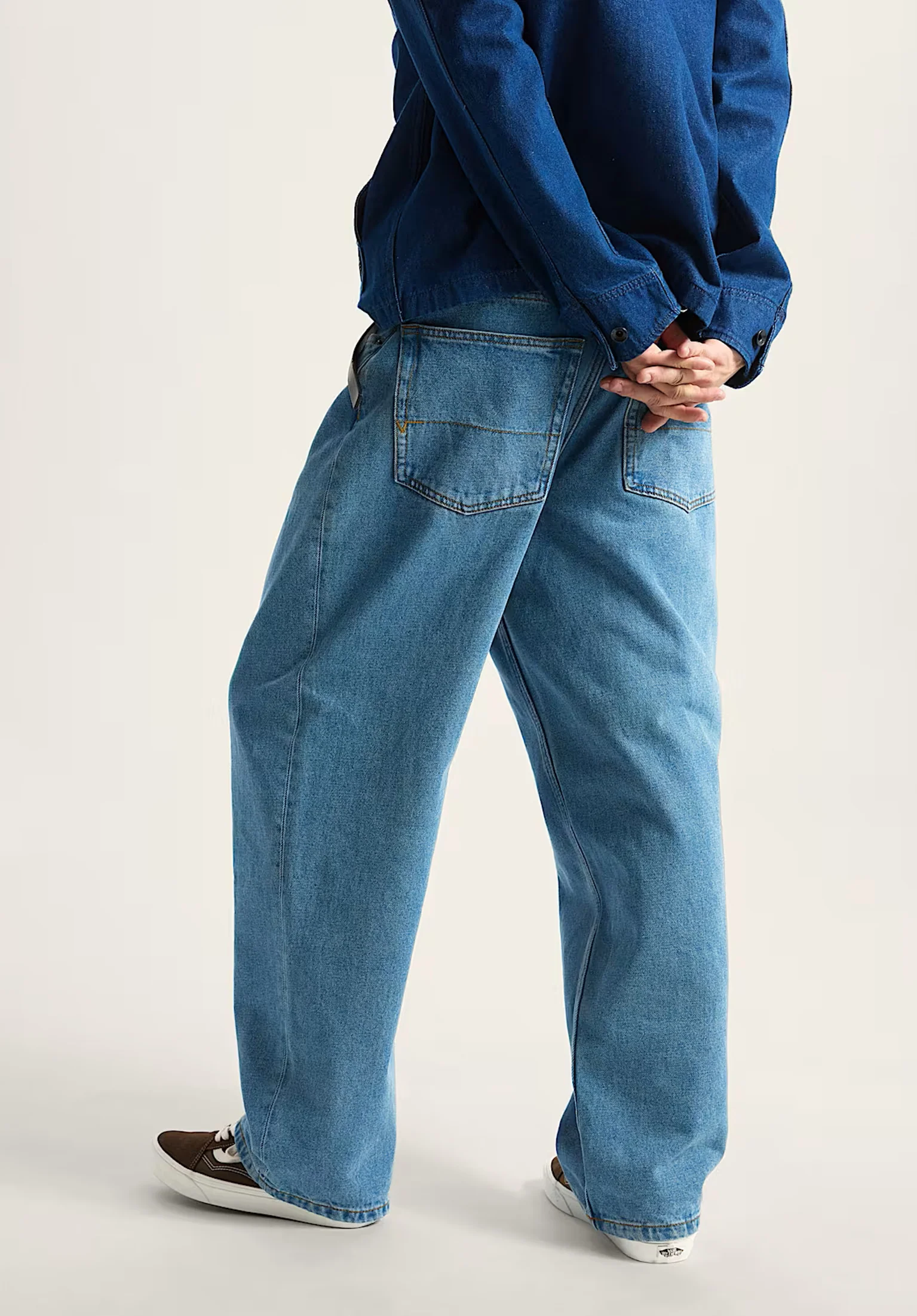 Check 5 Baggy Denim Pant - Image 2
