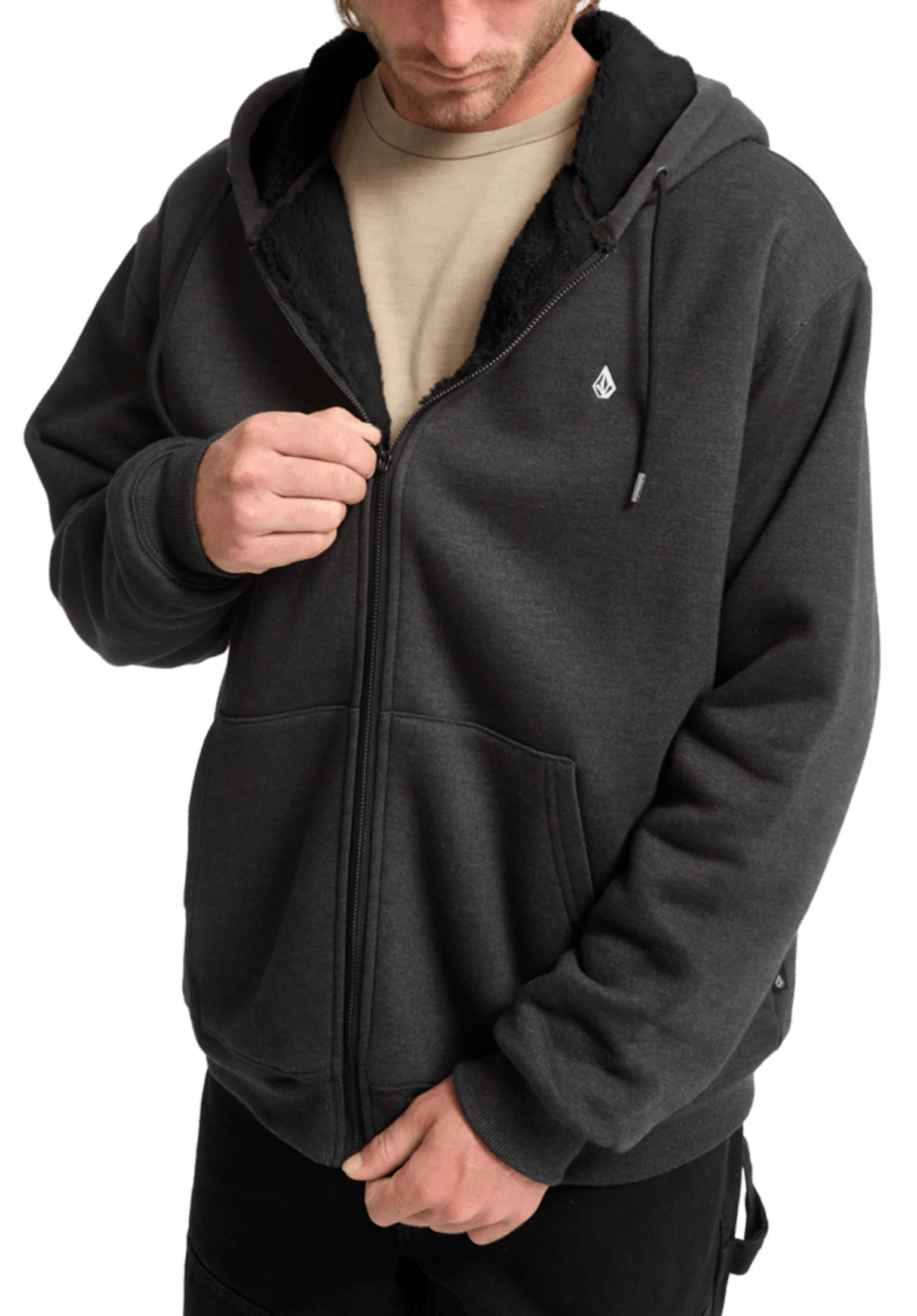 Single Stone Lined Zip - Image 4