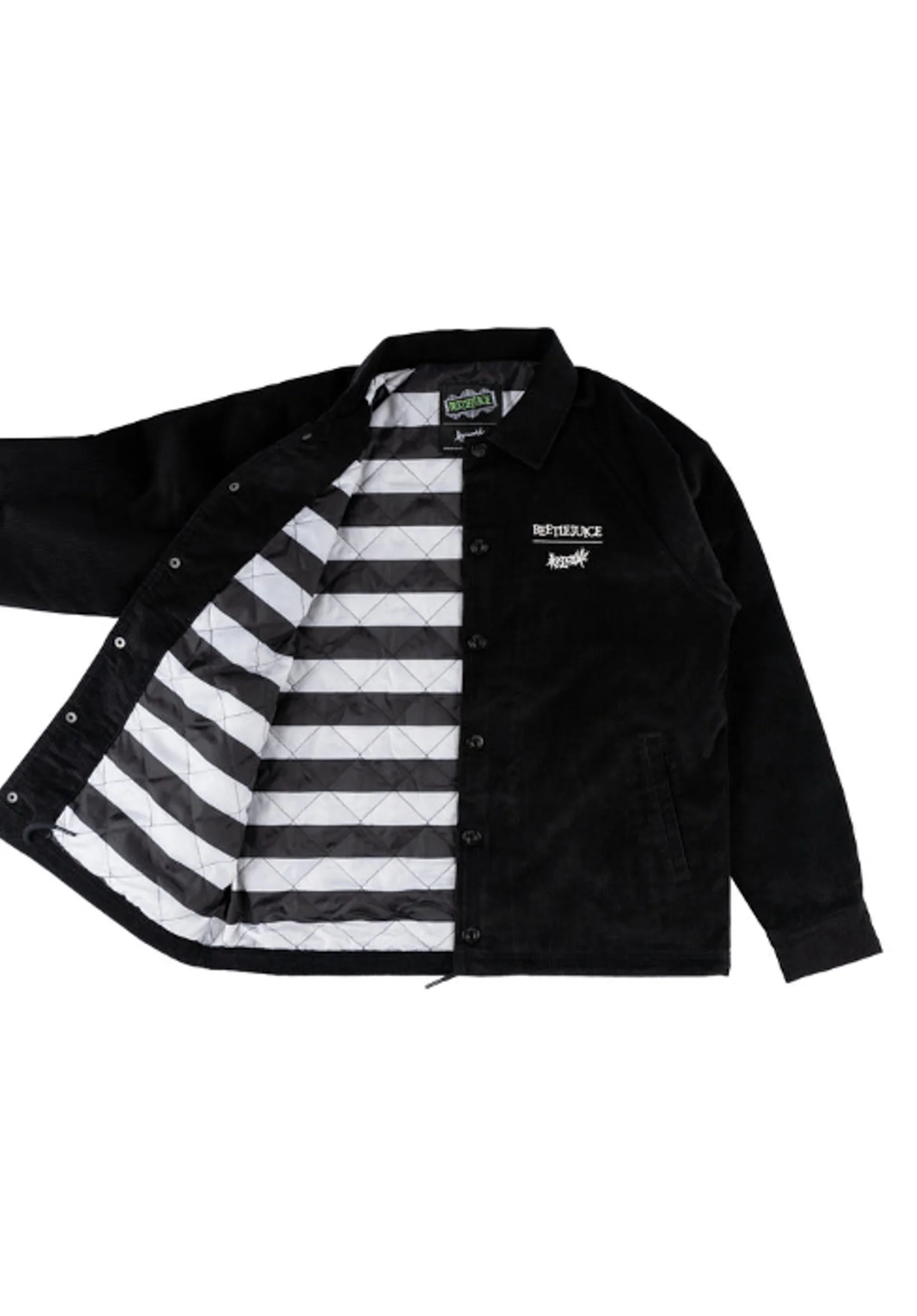 x Beetlejuice Sandworm Corduroy Coaches Jacket - Image 3