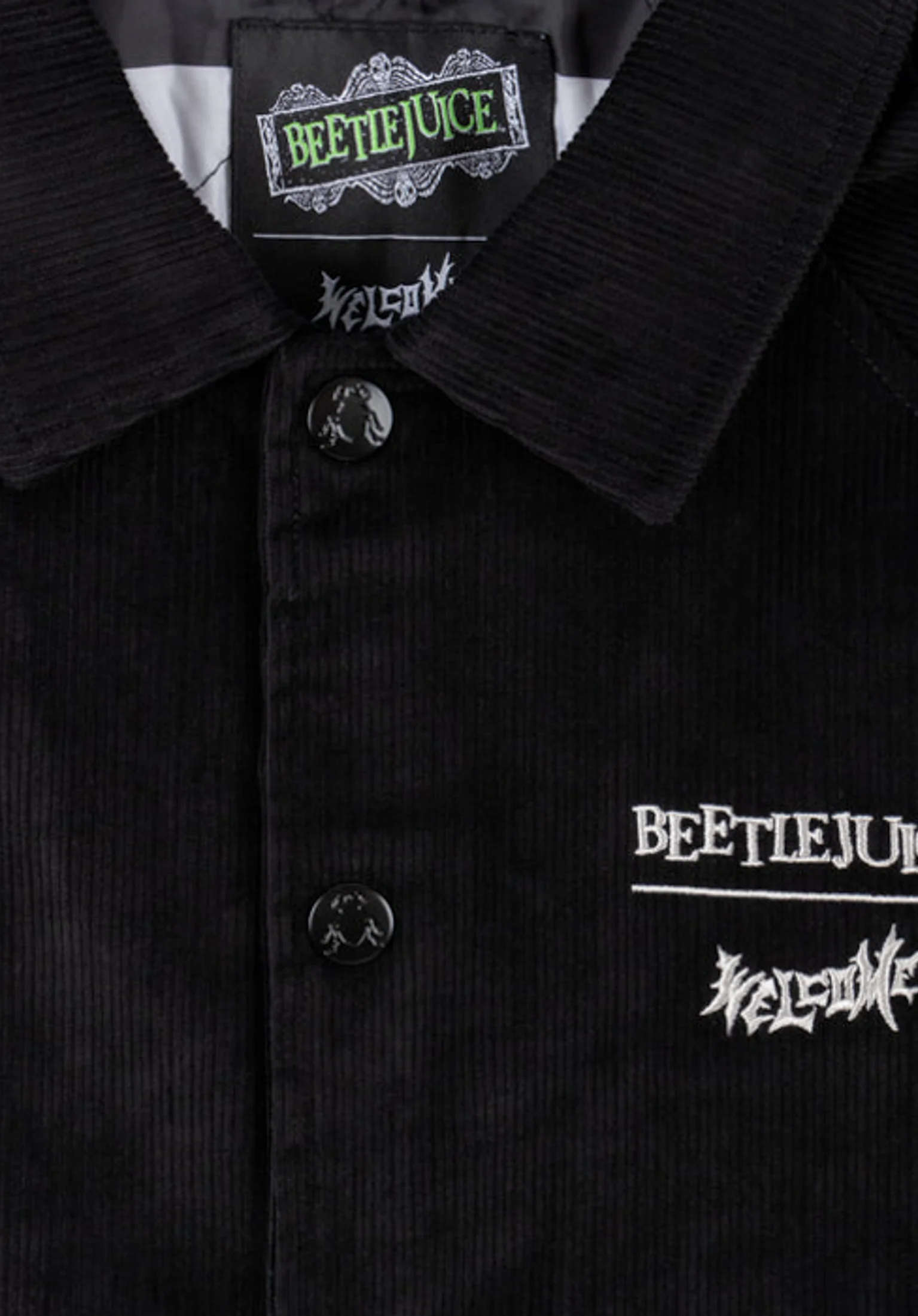 x Beetlejuice Sandworm Corduroy Coaches Jacket - Image 4