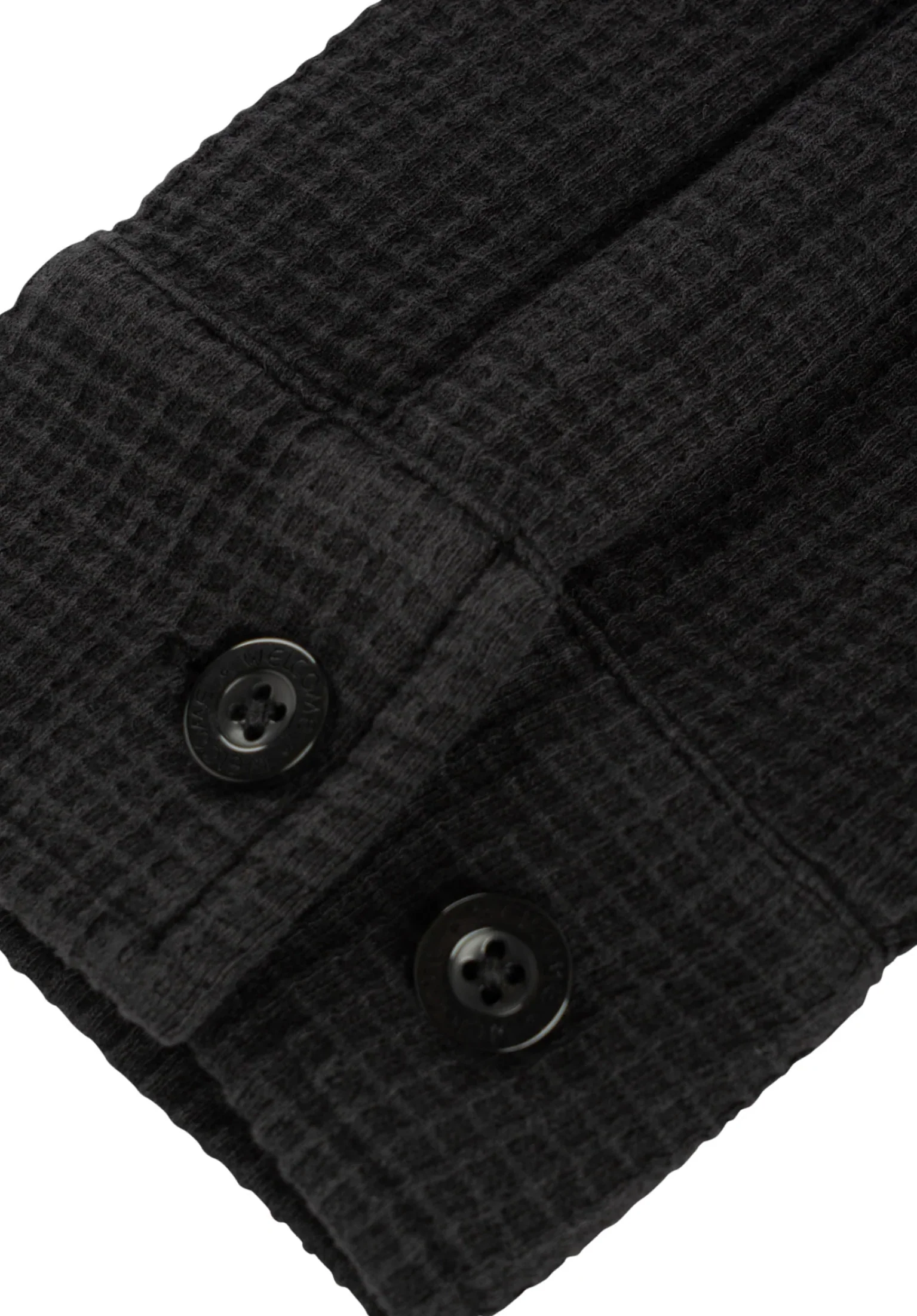 Sliver Waffle Knit Zip - Image 5
