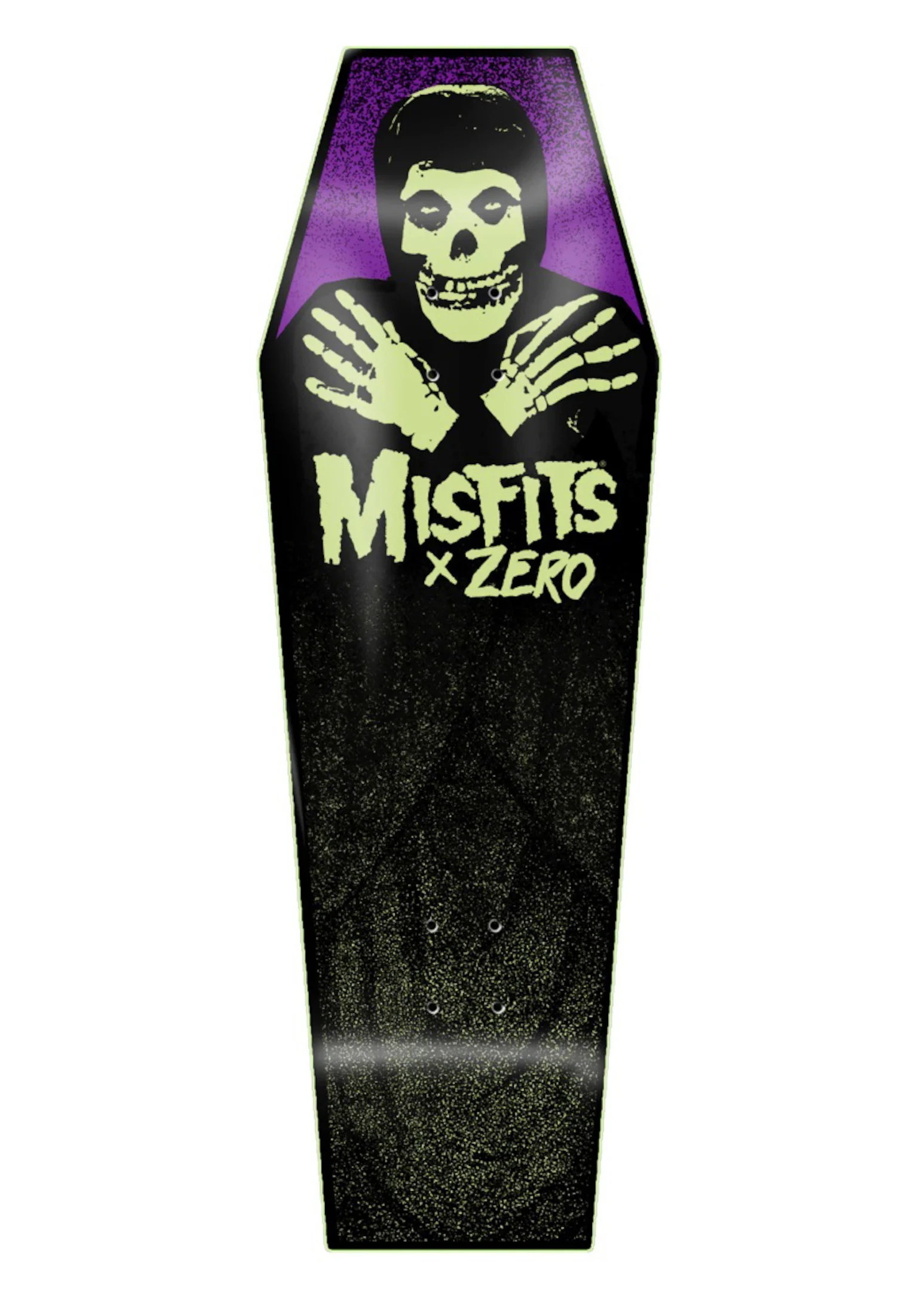 x Misfits Fiend Coffin Mid GITD