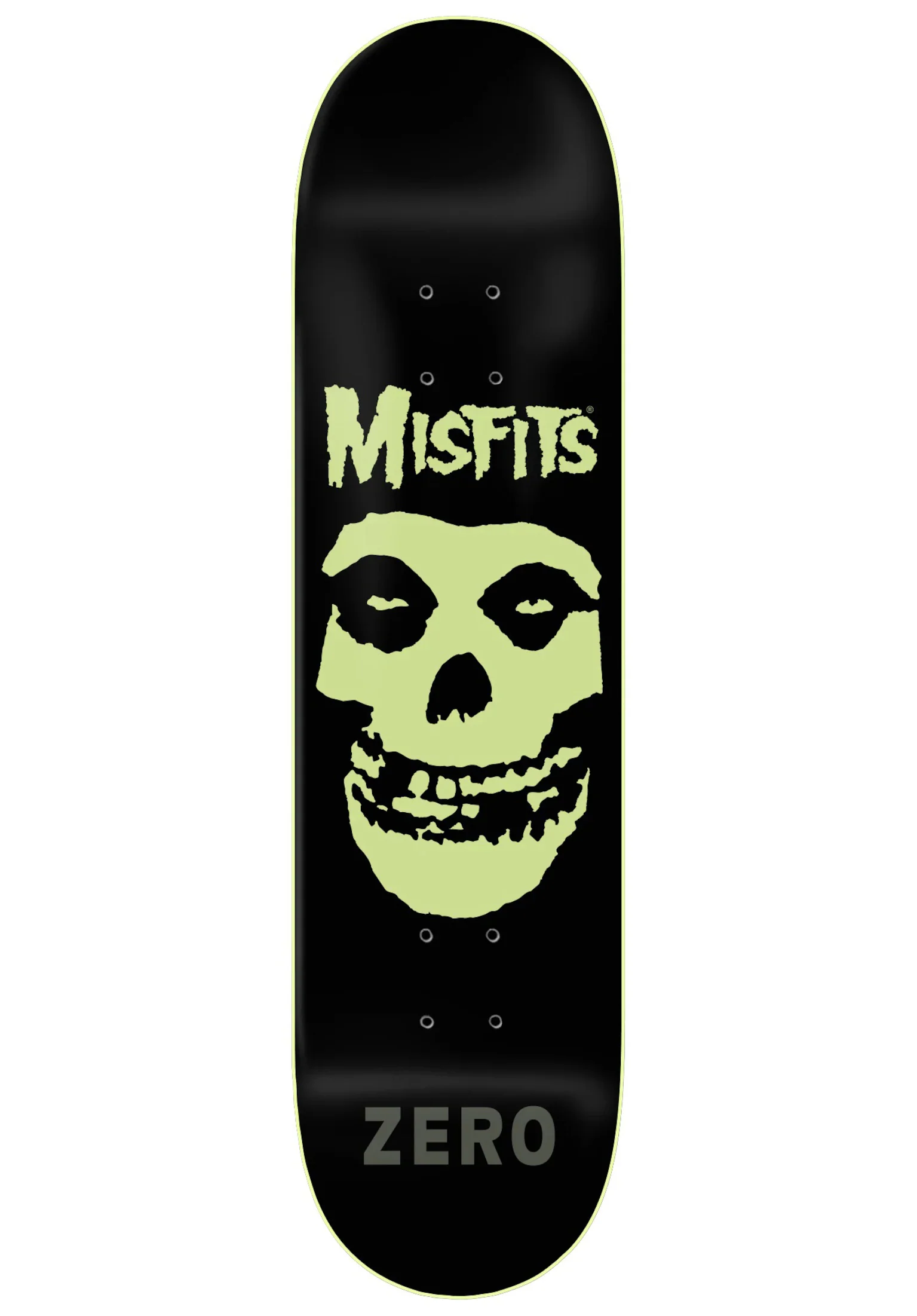 x Misfits Fiend Skull GITD